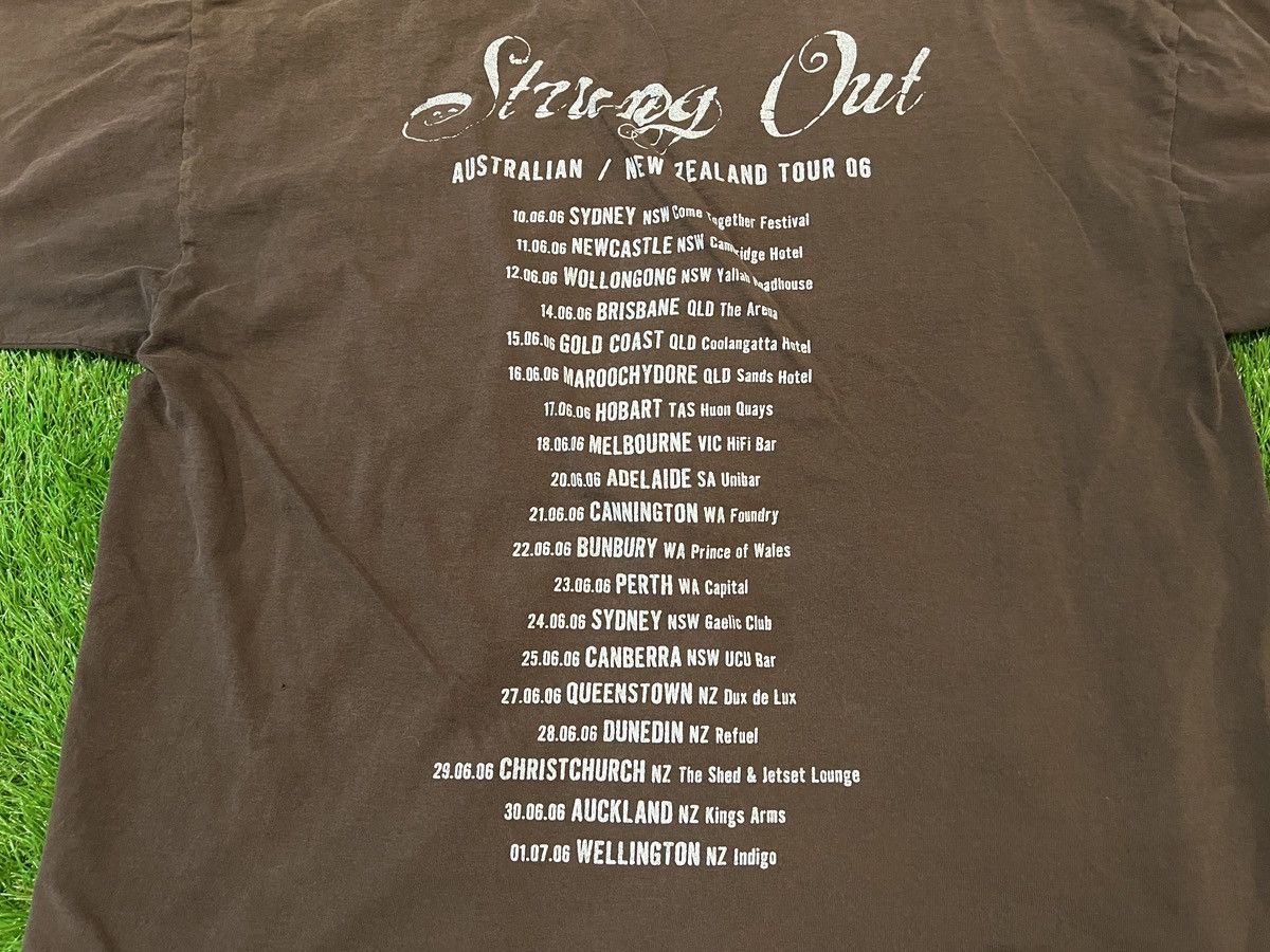 Band Tees Vintage Strung Out 2006 Tour Fat Wreck Chords Double Sided Size US XL / EU 56 / 4 - 7 Thumbnail