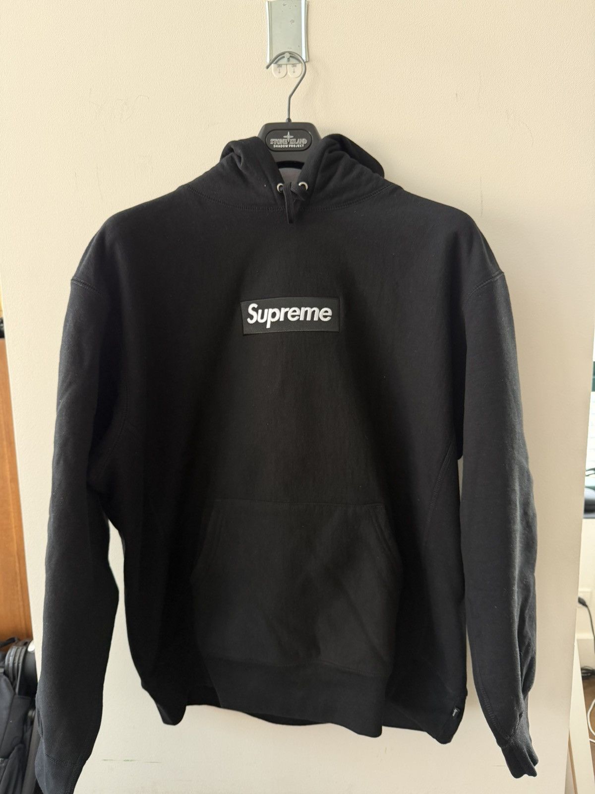 Supreme Supreme Box Logo Hoodie — Black (FW21) Size US L / EU 52-54 / 3 - 2 Thumbnail