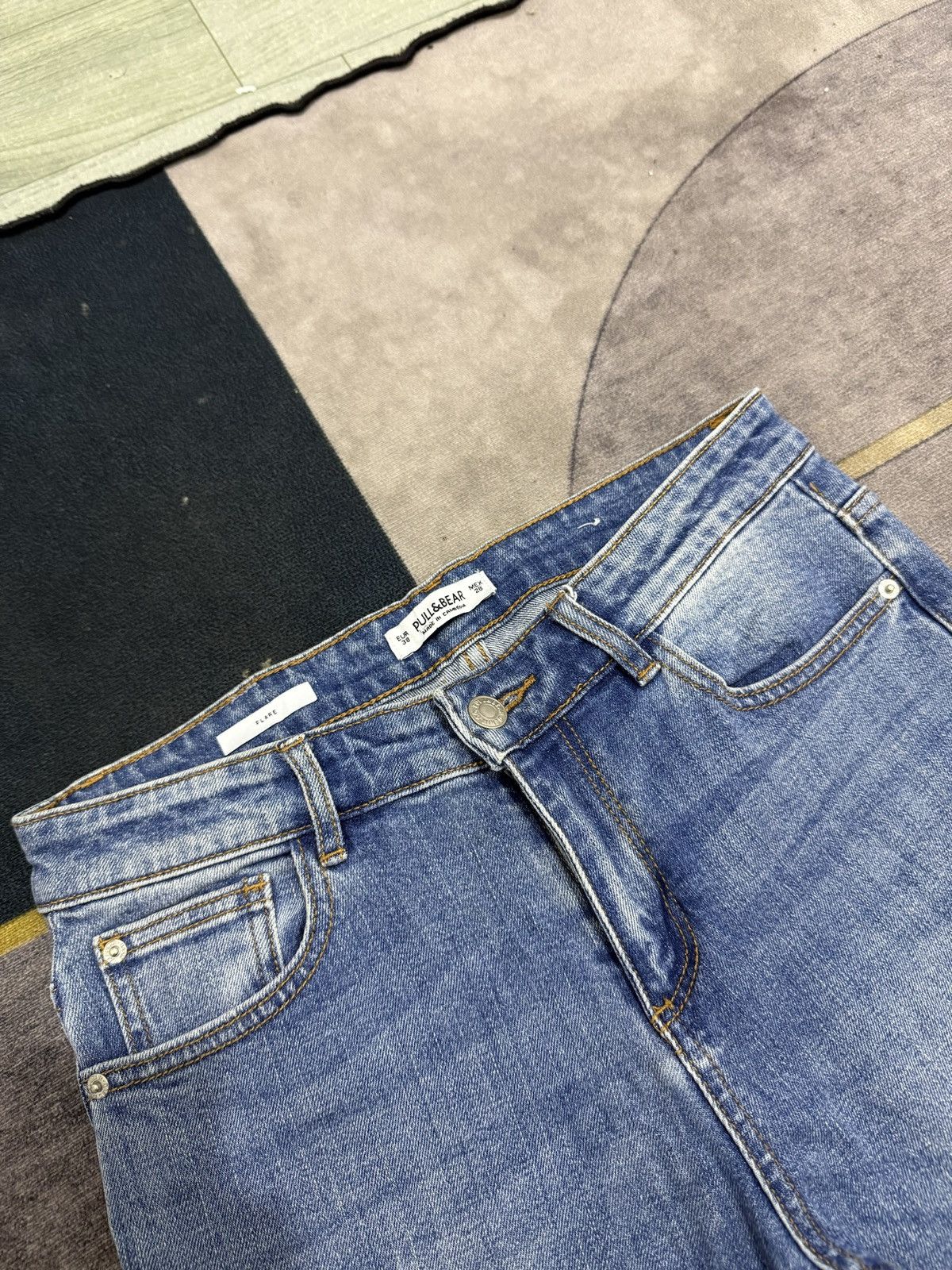 Pull & Bear PULL&BEAR IFSIXWASNINE DENIM PANTS Size US 30 / EU 46 - 5 Thumbnail