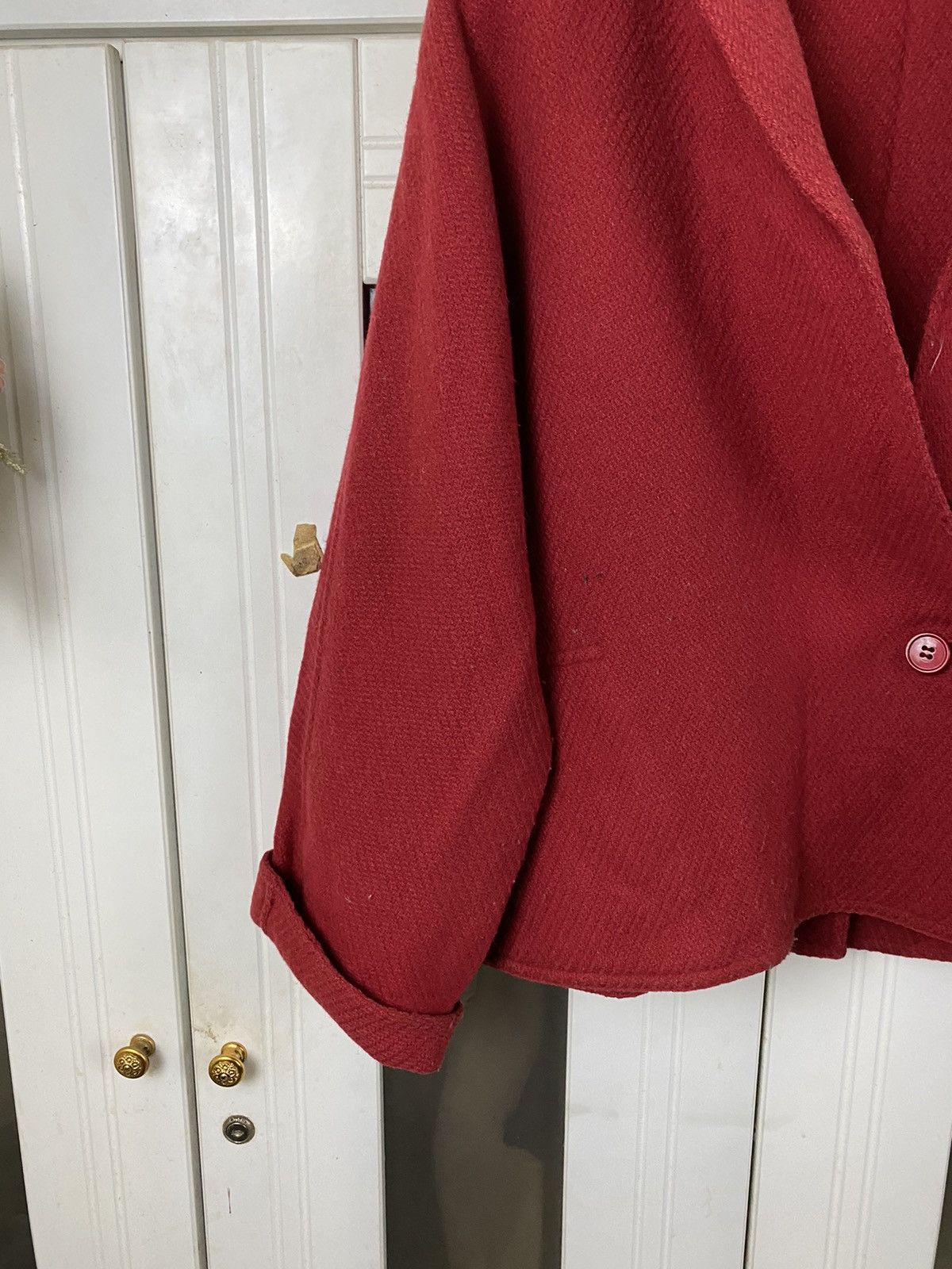 Ferre × Gianfranco Ferre ✅️Gianfranco Ferre Wool Coat Jacket Size L / US 10 / IT 46 - 4 Thumbnail