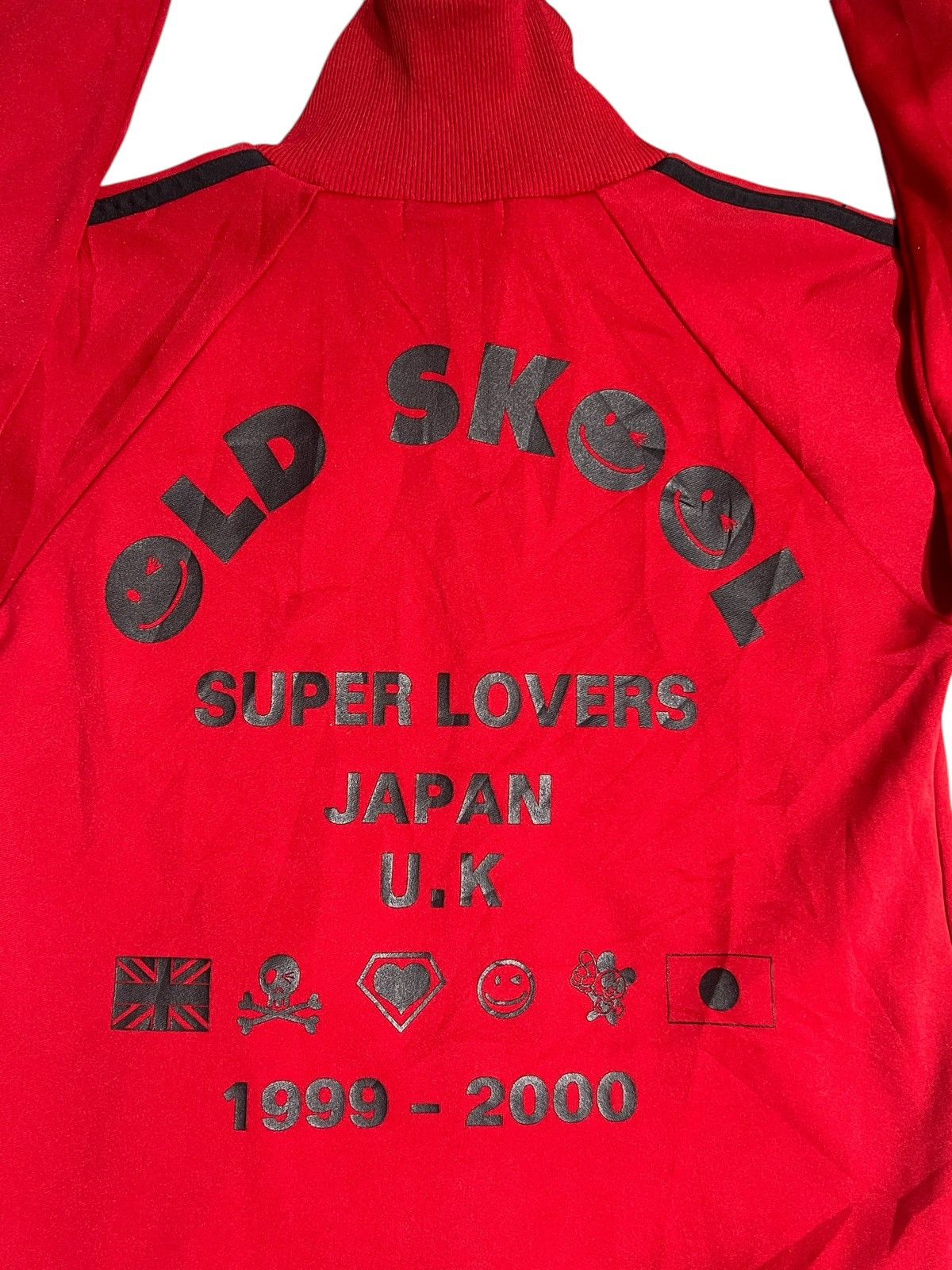 Japanese Brand × Vintage VINTAGE 90s SUPERLOVERS JAPAN-UK TRACKTOP Size US S / EU 44-46 / 1 - 7 Thumbnail