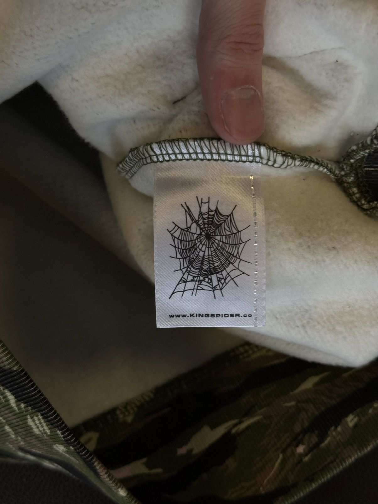 Sp5der Sp5der Worldwide Green Camo Hoodie Size XS (NEW) Size US XS / EU 42 / 0 - 7 Thumbnail