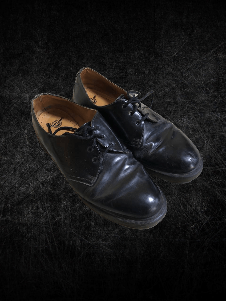 Dr. Martens Dr Martens Derby Shoes Black Leather vintage Size US 12 / EU 45 - 1 Thumbnail