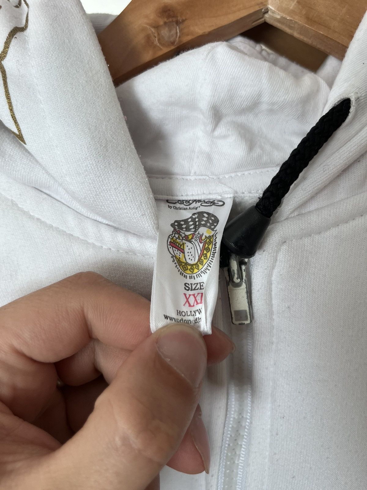 Ed Hardy Vintage Y2K Ed Hardy by Christian Audigier Women’s Hoodie Size US S / EU 44-46 / 1 - 8 Thumbnail