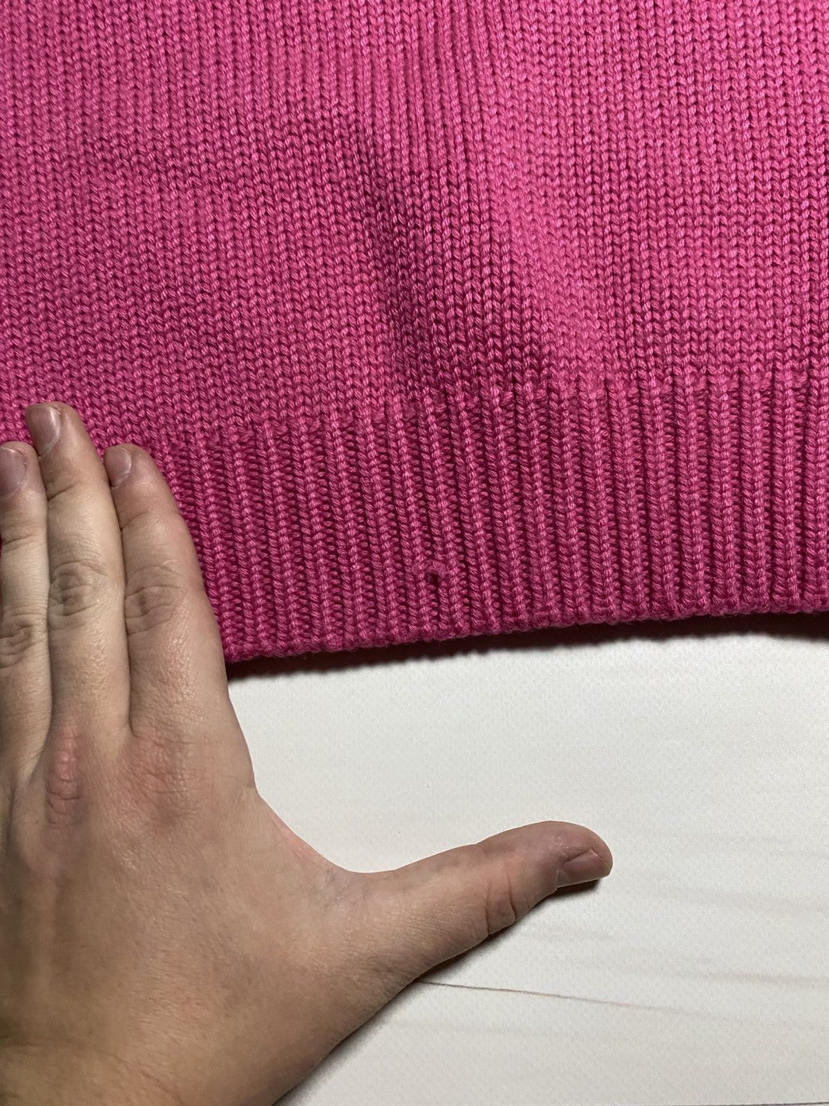 Prada Vintage Prada Virgin Wool Ruffle Knit short sleeve Sweater Size XS / US 0-2 / IT 36-38 - 7 Thumbnail