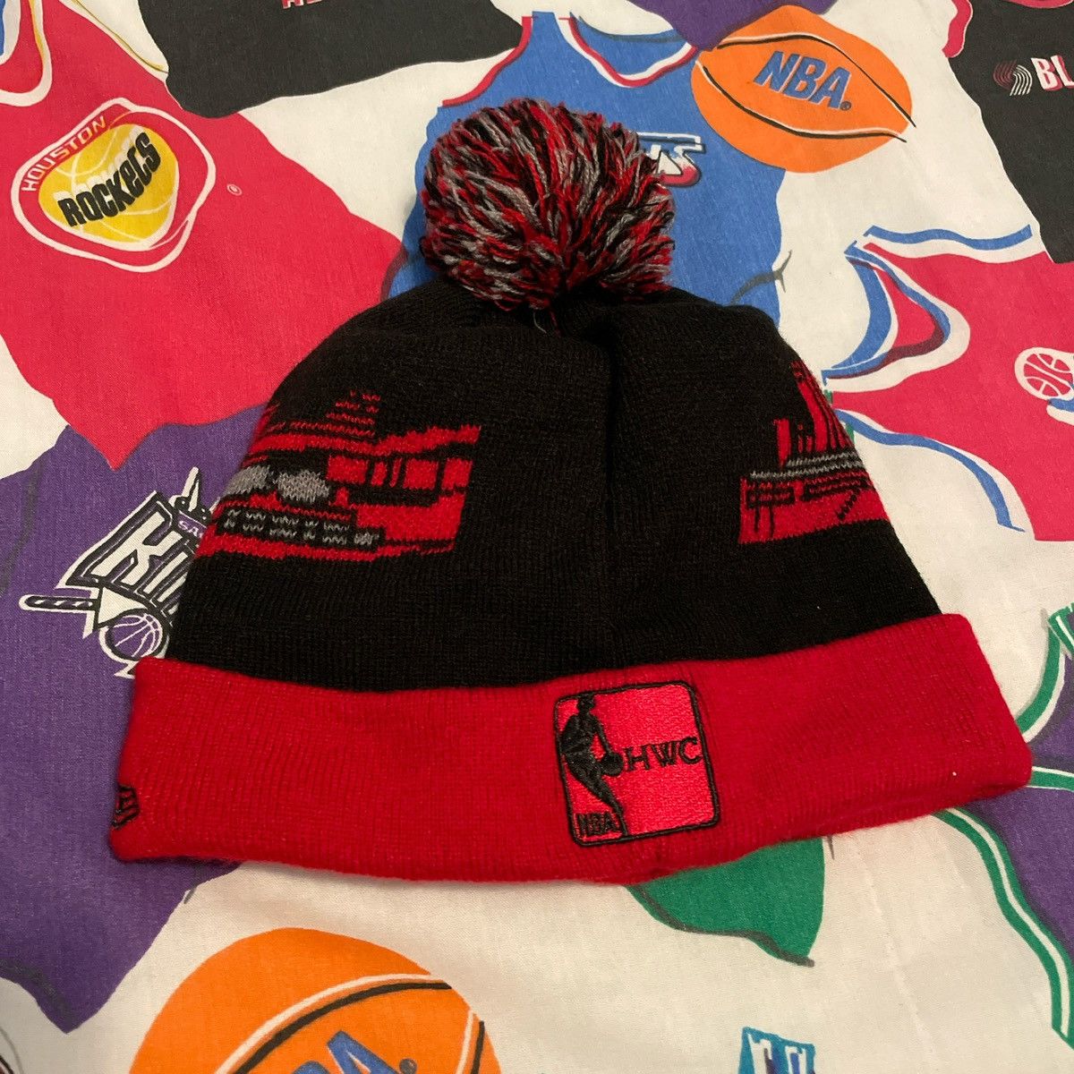 NBA × New Era New Era NBA Miami Heat Basketball Beanie Size ONE SIZE - 2 Thumbnail