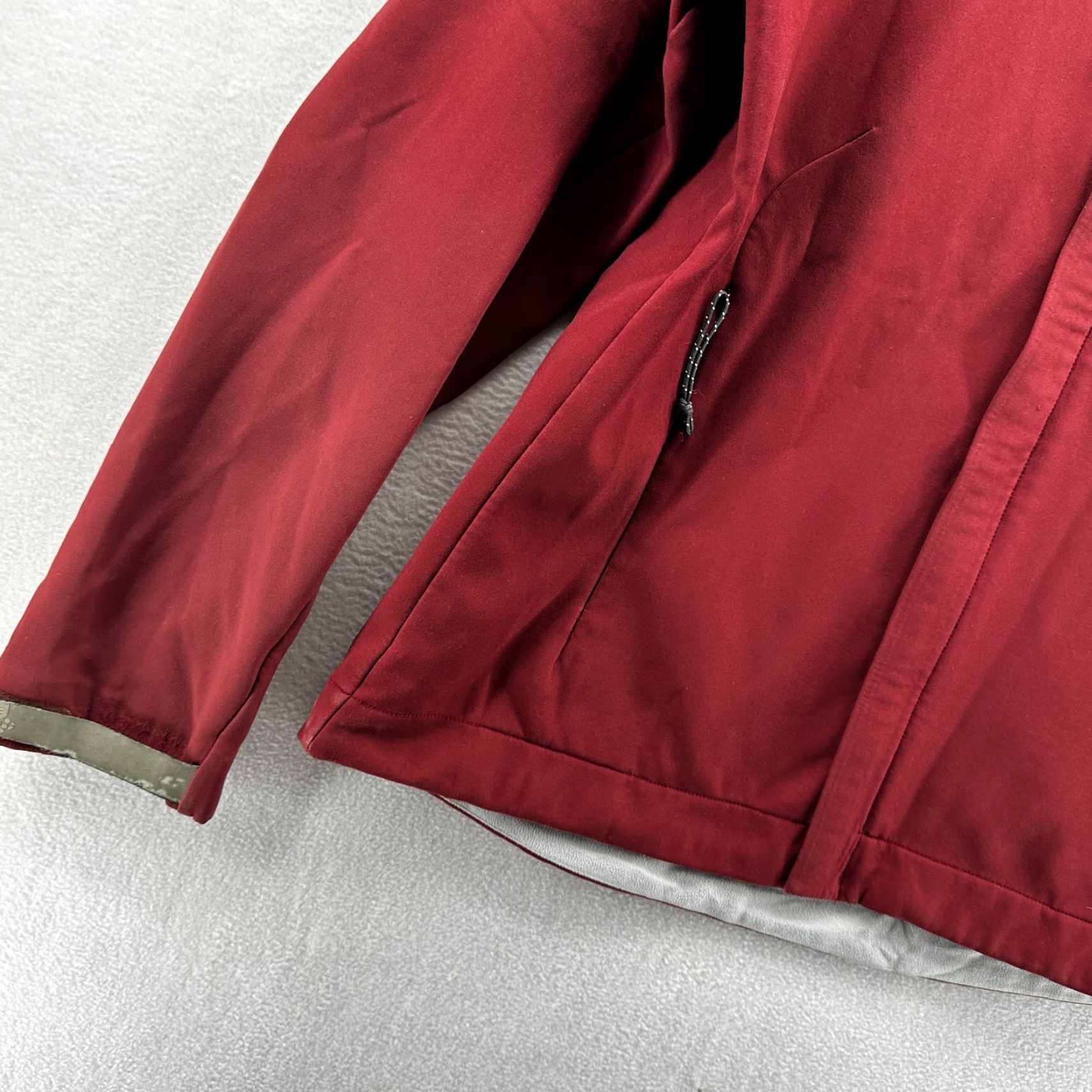 Mountain Hardwear Mountain Hardwear Jacket Women's Red Medium Fleece Full Zip Pockets Long Sleeve Winter Casual Basic Size M / US 6-8 / IT 42-44 - 5 Thumbnail