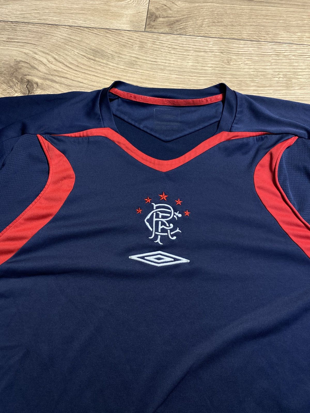Umbro Vintage Rangers Glasgow 2006/07 Umbro Training Top XXL Size US XXL / EU 58 / 5 - 3 Thumbnail