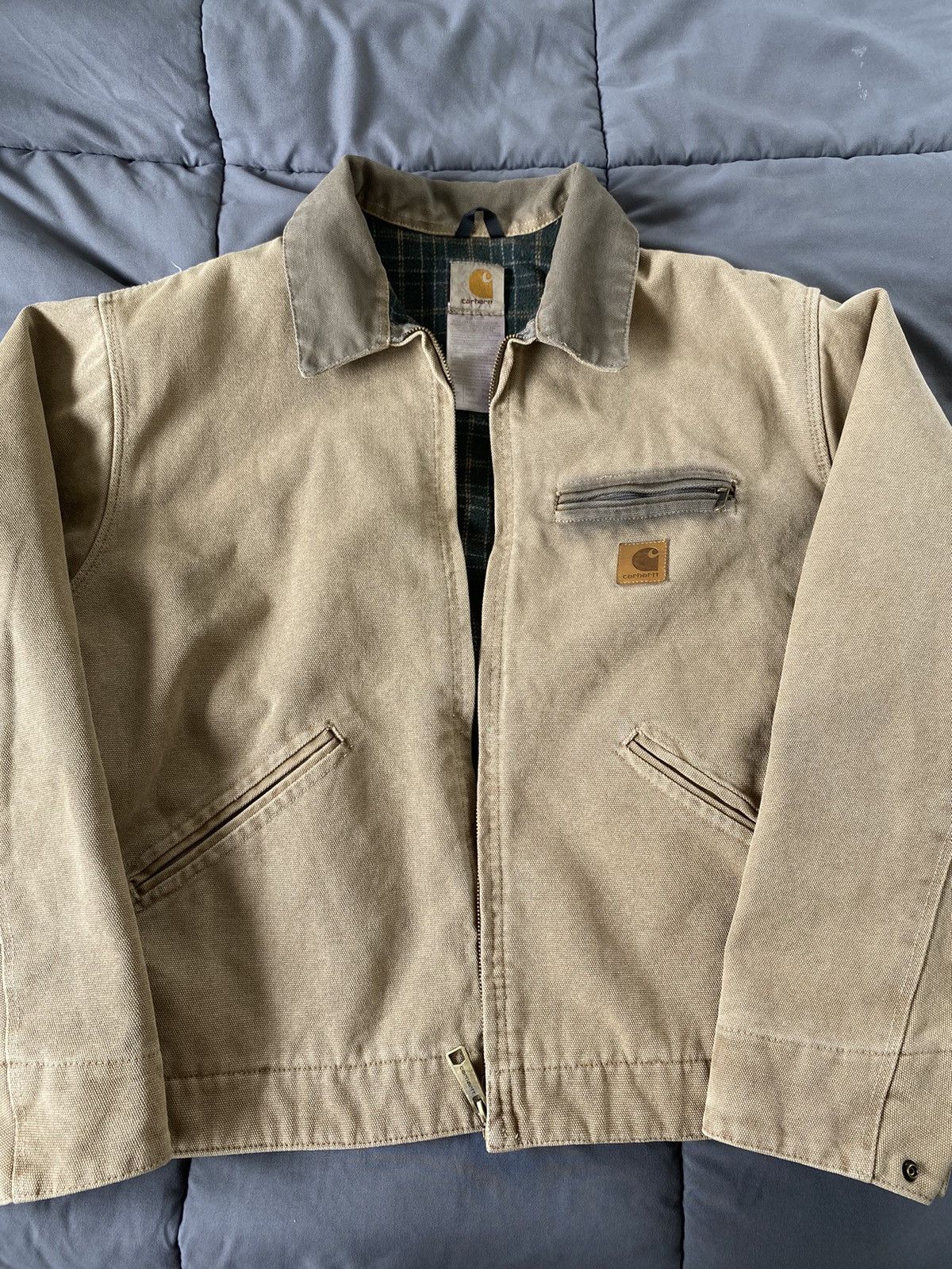 Carhartt Vintage cropped carhartt Detroit bomber jacket | Grailed