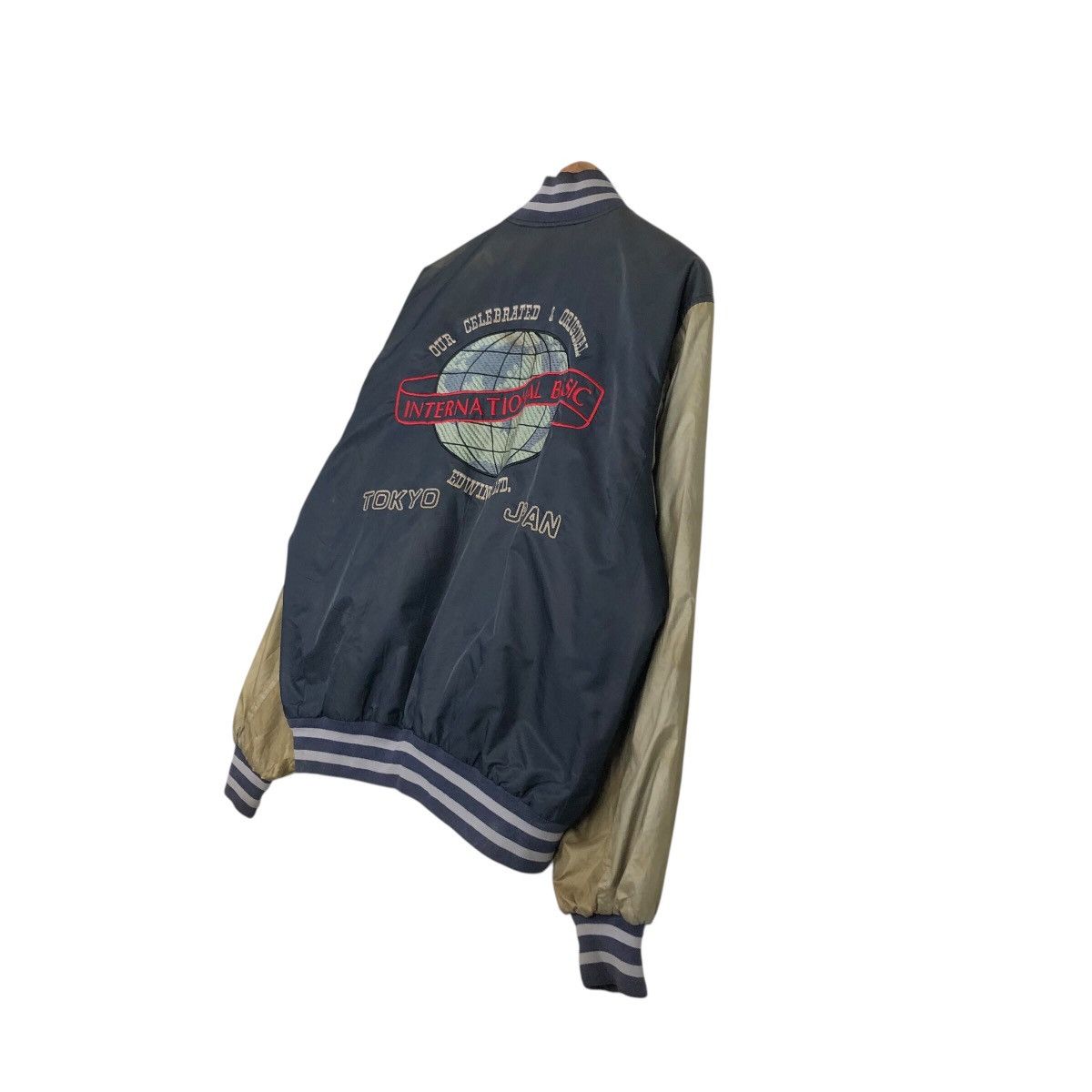 Edwin 📌Vintage Bomber Jacket Jumper Edwin Big Logo Issey Miyake Size US M / EU 48-50 / 2 - 11 Thumbnail