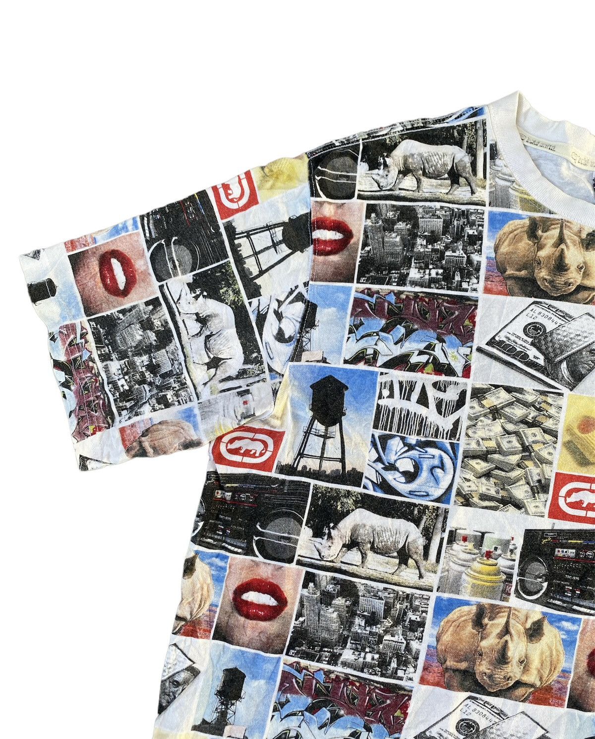 Ecko Unltd. × Vintage 🔥Rare Vintage Echo Unlimited Full Print🔥 Size US XL / EU 56 / 4 - 4 Thumbnail