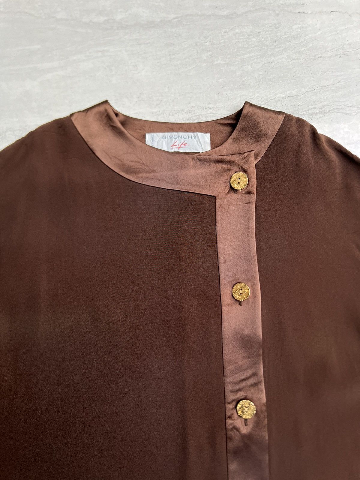 Givenchy GIVENCHY LIFE Brown Shirt Size US M / EU 48-50 / 2 - 8 Thumbnail