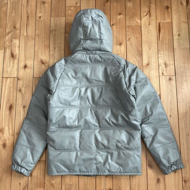Bape BAPE Cowhide Leather Hoodie Down Jacket a bathing ape NIGO Size US M / EU 48-50 / 2 - 4 Thumbnail