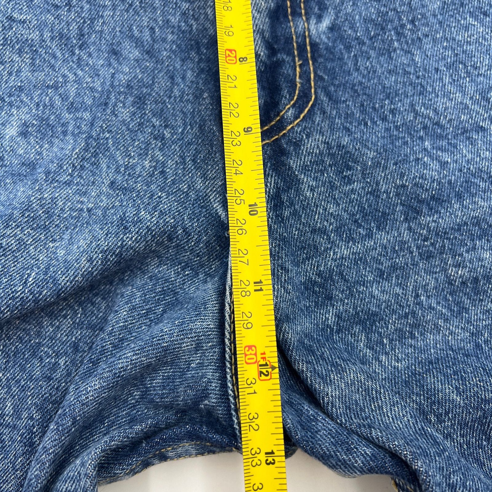 Guess × Vintage Vintage 80s Guess? Jeans George’s Marciano Blue Denim Size 31" - 8 Thumbnail
