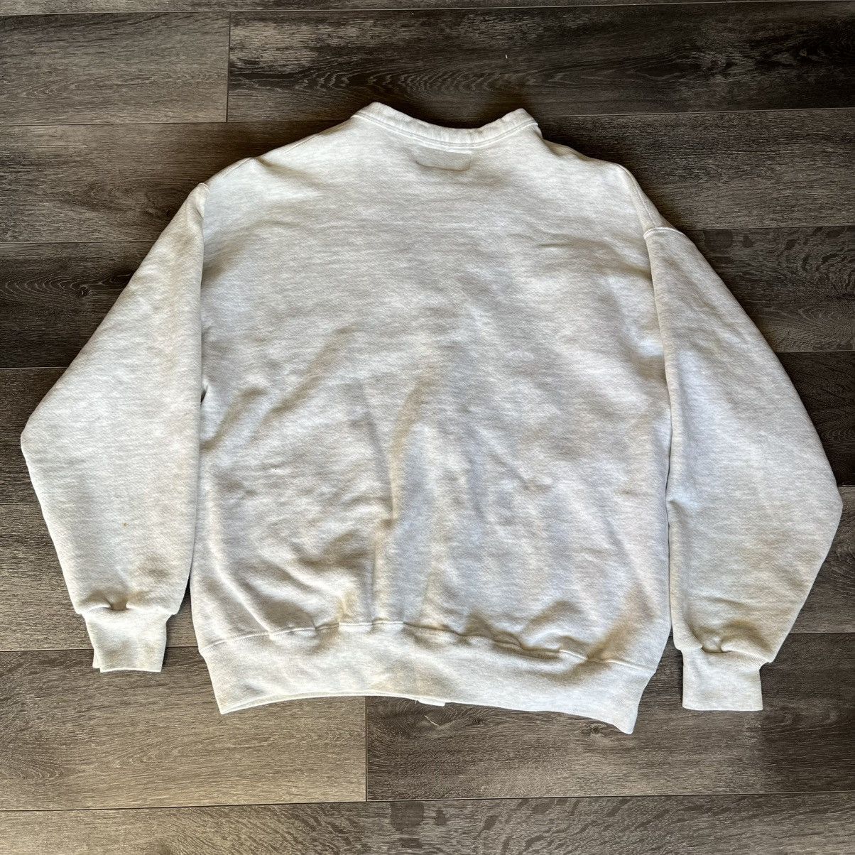 Russell Athletic Vintage 90s Russell Athletic Grey Button Cardigan Sweatshirt Size US XL / EU 56 / 4 - 2 Thumbnail