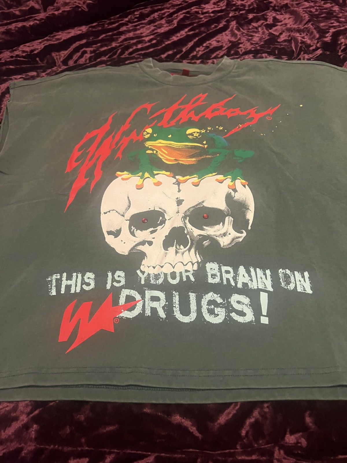 Other Wrathboy This Is Your Brain On Drugs Sleeveless Tee Men S Size US S / EU 44-46 / 1 - 2 Thumbnail