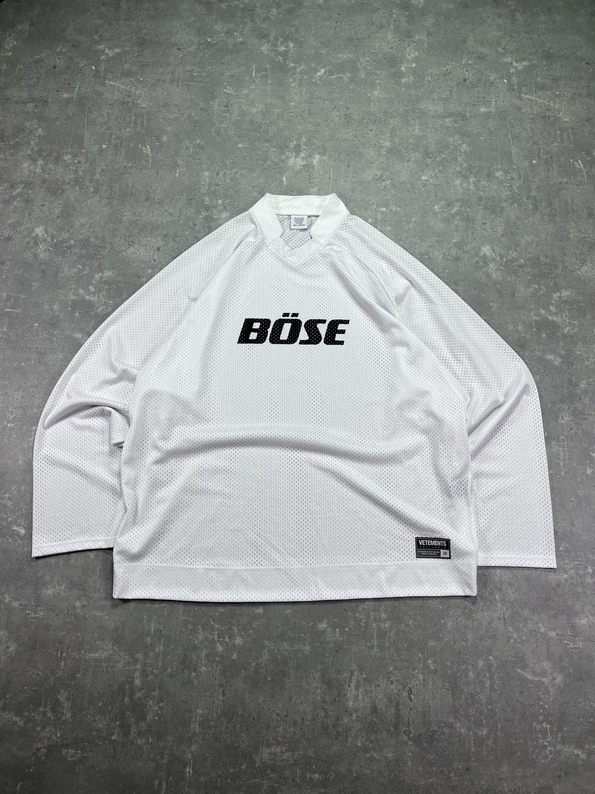 Vetements SS20 Vetements Bose Oversized Hockey Jersey M L Demna Size US M / EU 48-50 / 2 - 1 Thumbnail