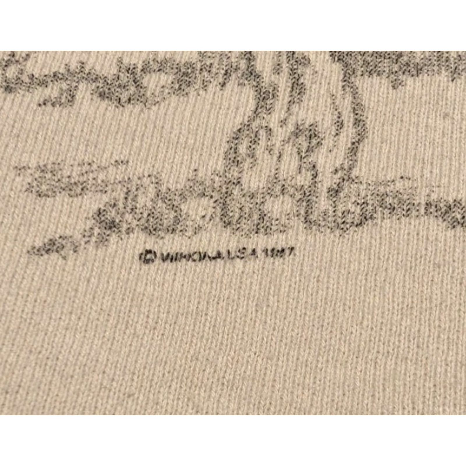 Vintage VINTAGE Upper Peninsula Michigan Crewneck Sweatshirt L Men Cream 90s Nature Deer Winona USA Graphic Print All Seasons Size US L / EU 52-54 / 3 - 6 Thumbnail