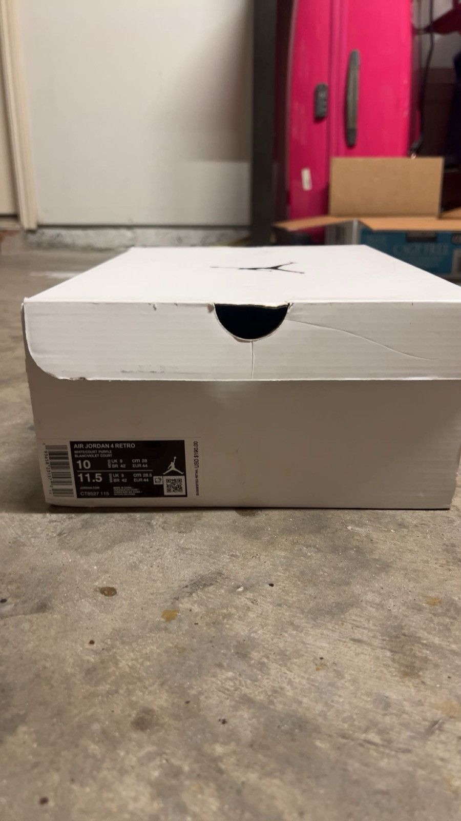 Jordan Brand JORDAN 4 PURPLE METALLIC Size US 10 / EU 43 - 7 Thumbnail