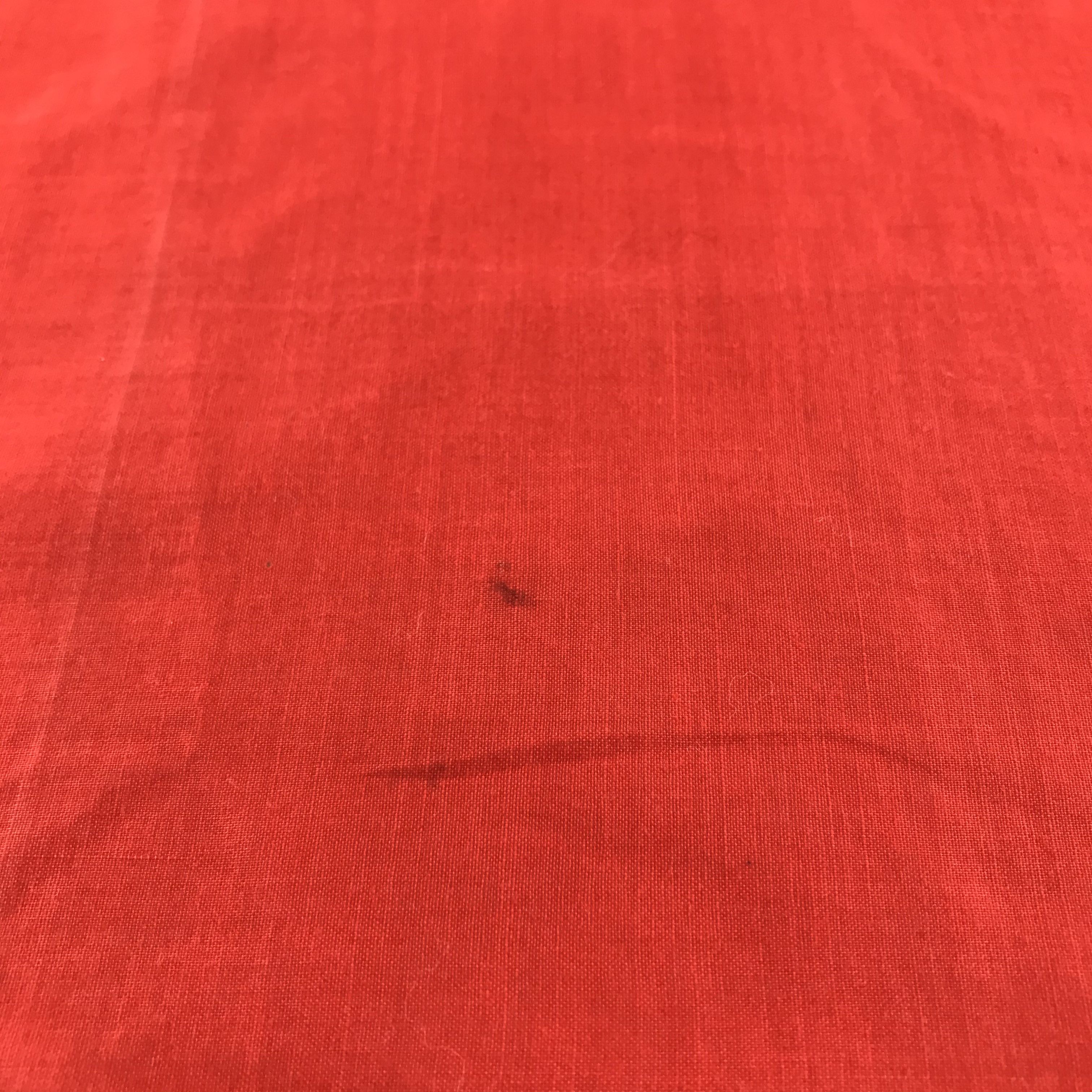 Hanae Mori Hanae Mori Plain Red Handkerchief Neckerchief Bandana H64 Size ONE SIZE - 4 Thumbnail