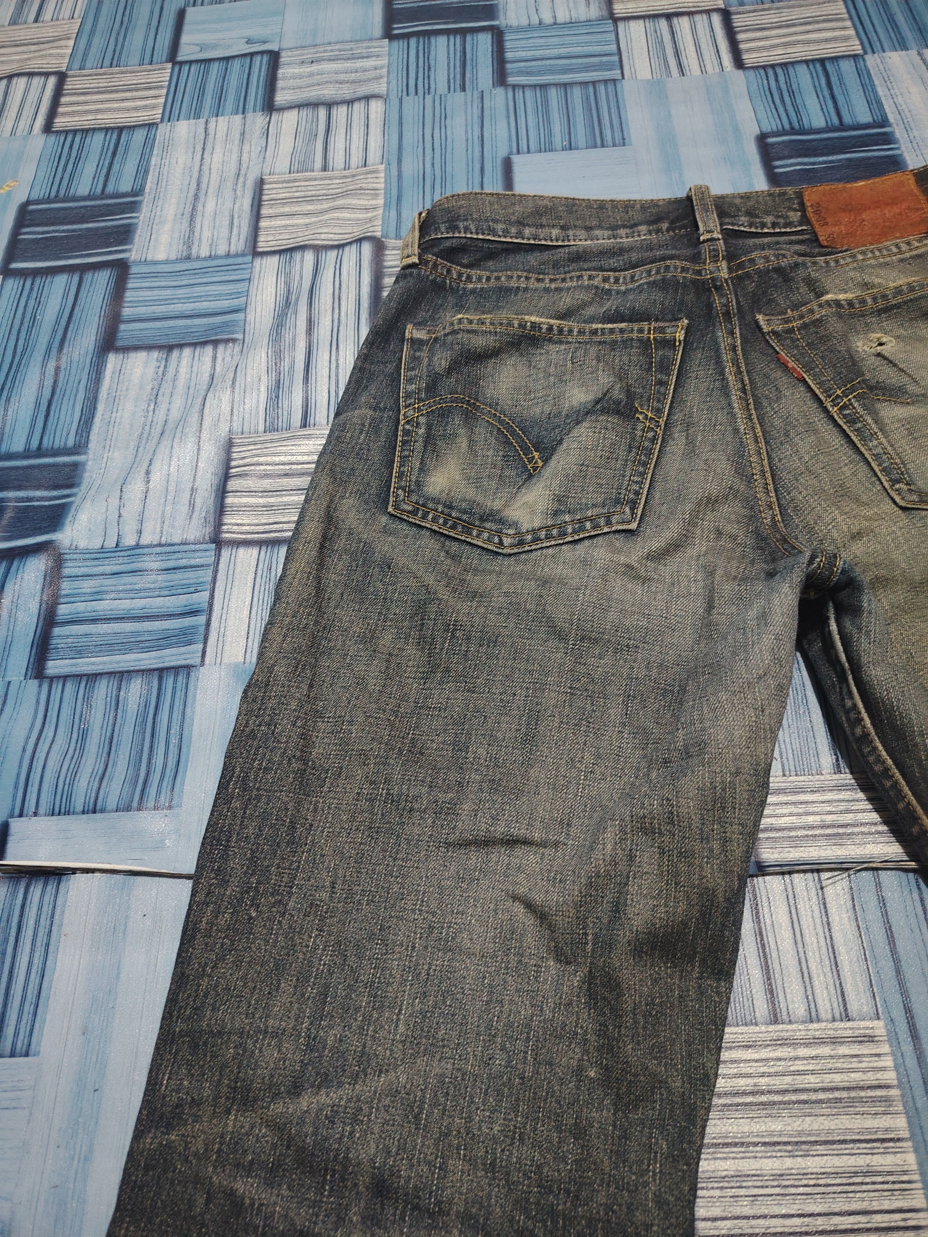 Levi's Vtg Levis 502 Distressed Jeans Size US 29 - 16 Thumbnail