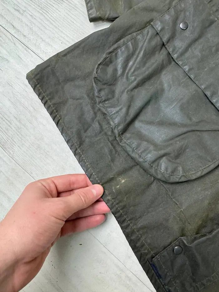 Barbour Vintage Barbour Waxed Jacket A5 Lined Durham Size US S / EU 44-46 / 1 - 4 Thumbnail
