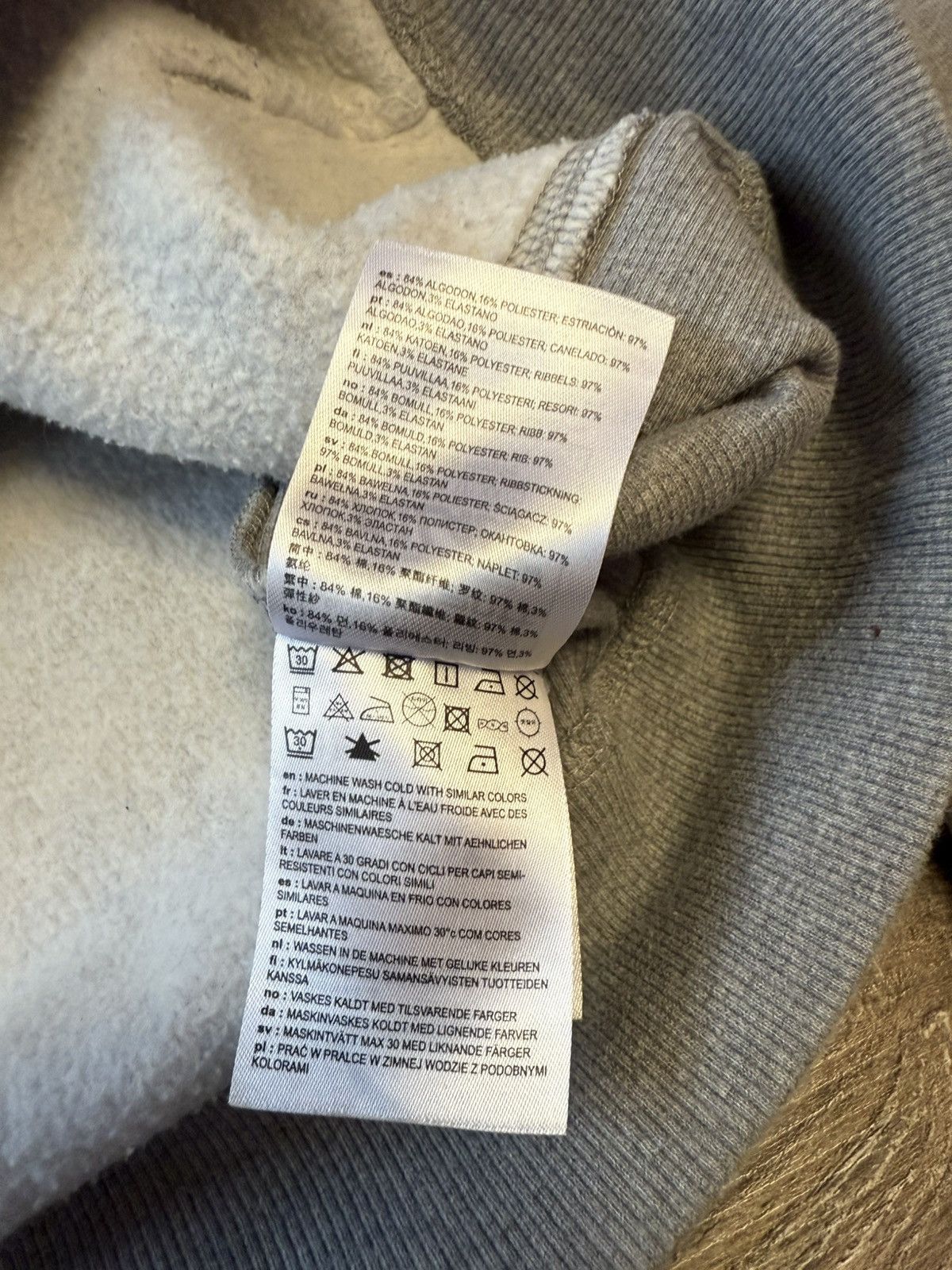 Carhartt × Palace Palace x Carhartt WIP Hoodie Grey Size US L / EU 52-54 / 3 - 6 Thumbnail