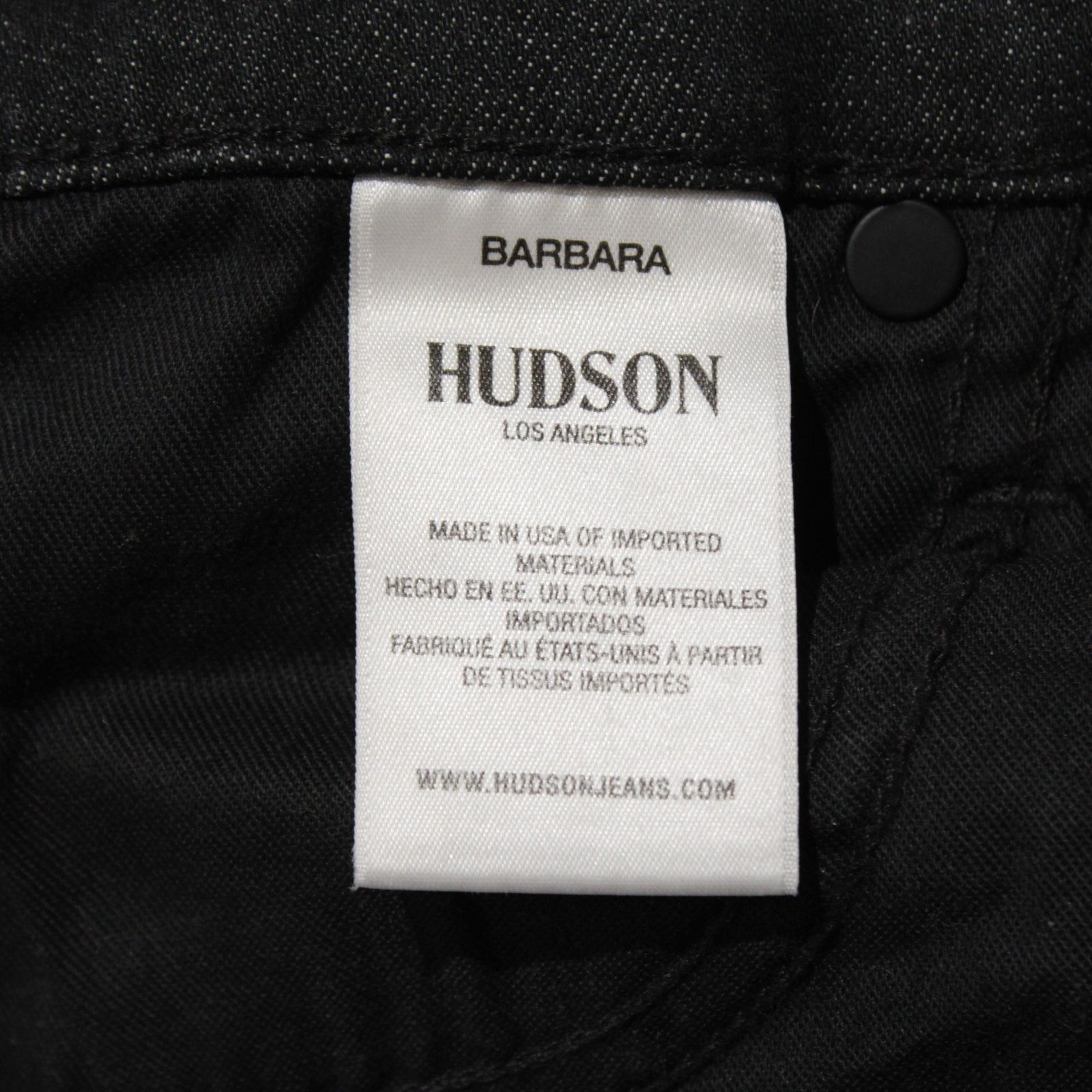 Hudson Hudson Barbara Jeans Size 29 Gray with Red Side Stripes Size 29" - 7 Thumbnail