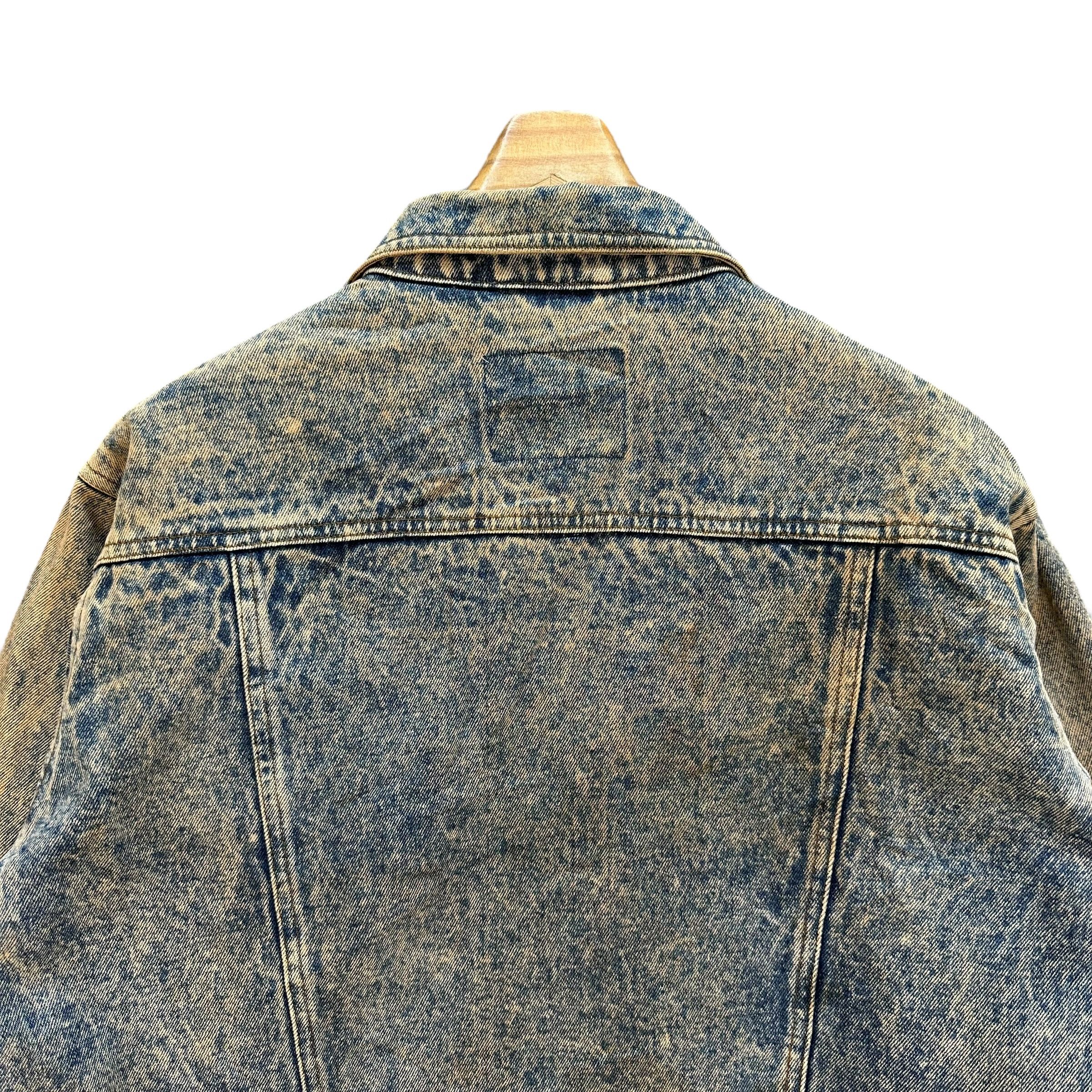 Vintage BRIGHT LIGHTS Washed Denim Jacket #A52-1203 Size US M / EU 48-50 / 2 - 13 Thumbnail
