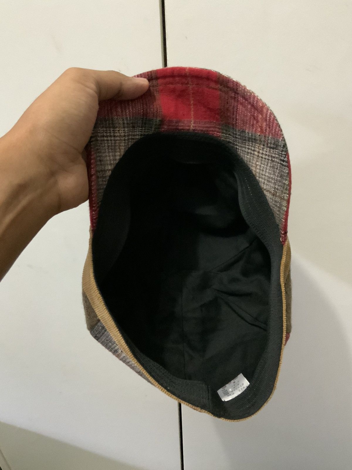 Japanese Brand Newsboy Patchwork Japan Retro Hat Size ONE SIZE - 7 Thumbnail
