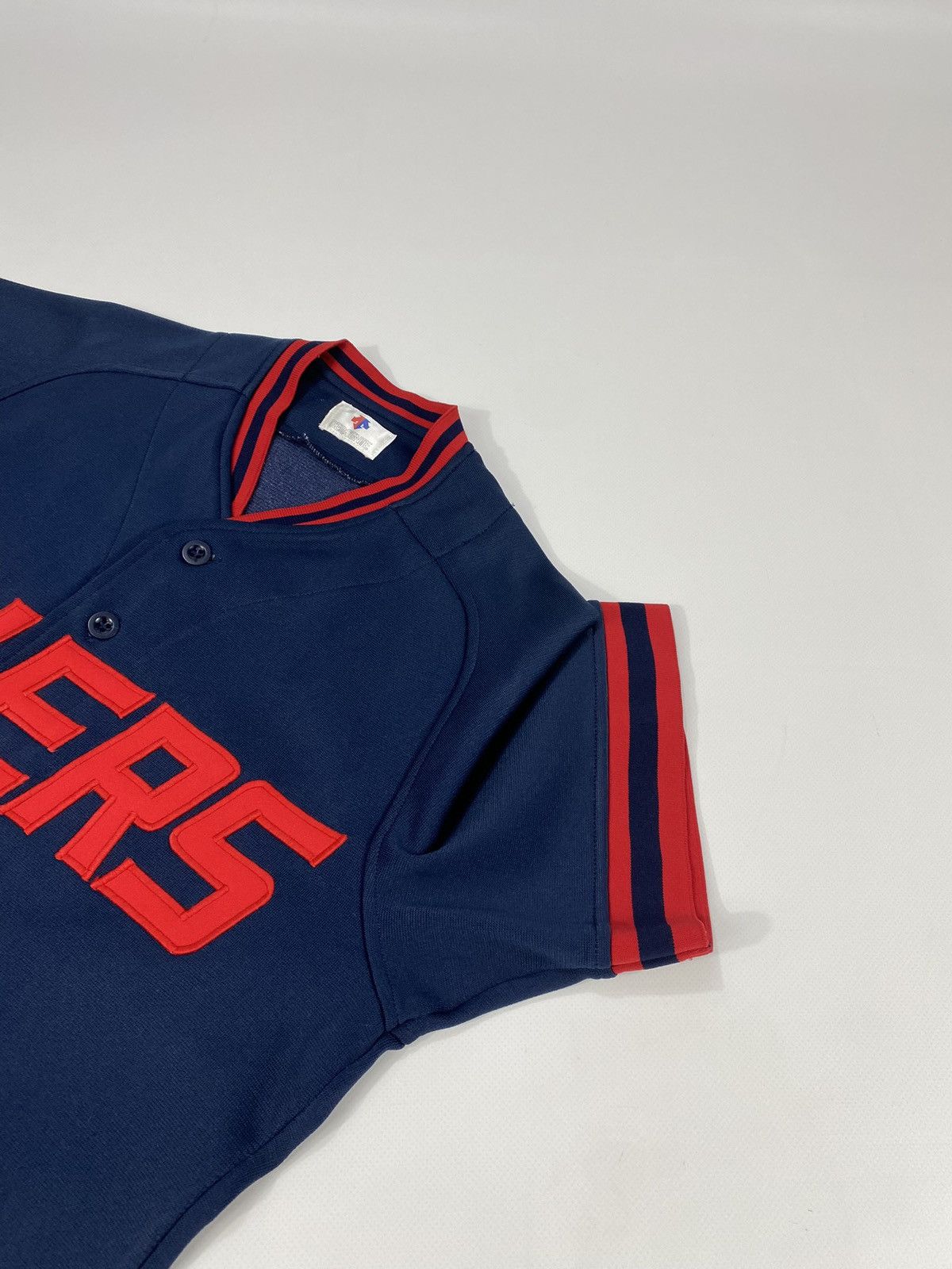 Descente 80s 90s Japan Baseball Team Liners 13 Vintage Jersey Size US M / EU 48-50 / 2 - 8 Thumbnail