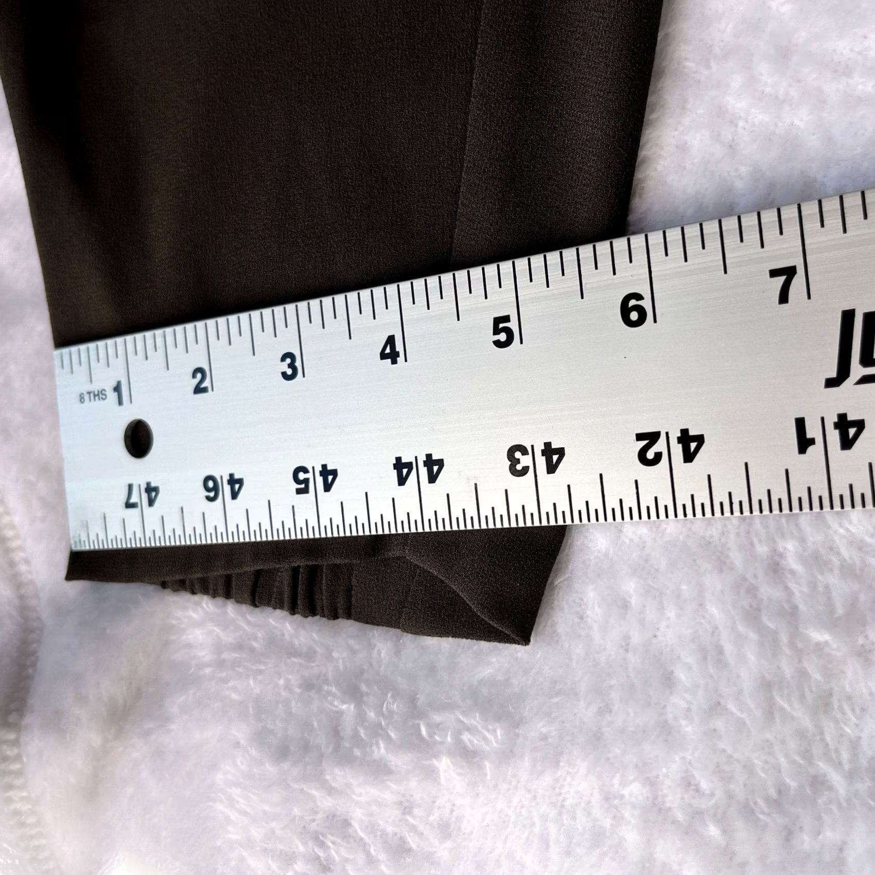 Vintage Babaton Womens Small Green Elastic Waist Pull-On Cropped Jogger Pants Pockets Size 28" / US 6 / IT 42 - 5 Thumbnail