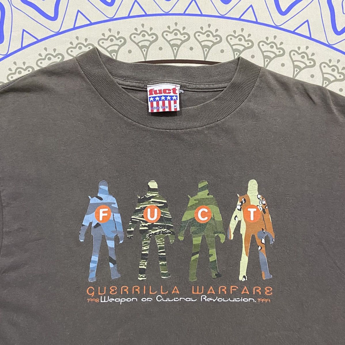 FUCT Vintage Fuct T-Shirt Guerrilla Warfare Graphic 90s | Grailed