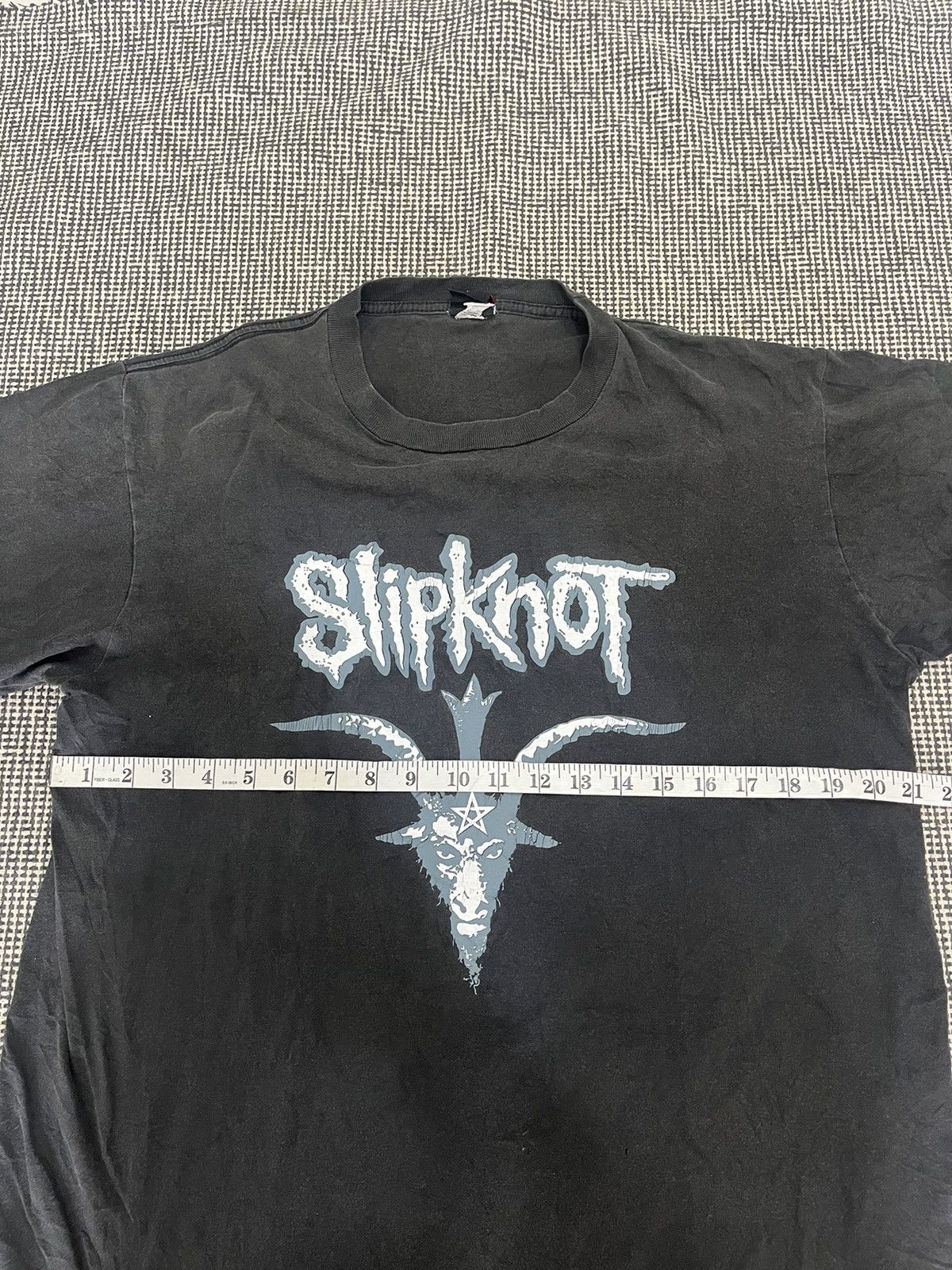 Band Tees × Slipknot × Vintage Vintage Y2K Slipknot Faded Band Emo Deftones T Shirt Size US M / EU 48-50 / 2 - 4 Thumbnail