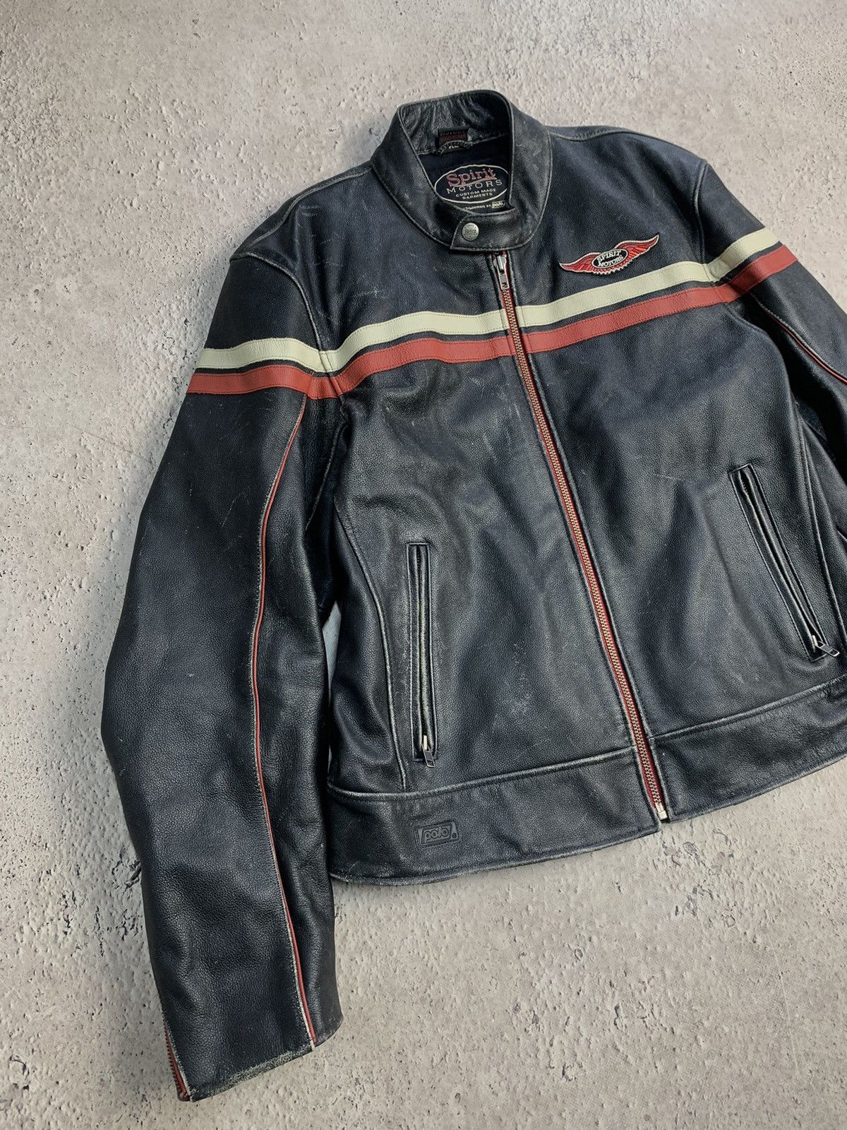 Harley Davidson Harley Davidson Leather Biker Jacket USA Vintage 90s Size US XL / EU 56 / 4 - 2 Thumbnail