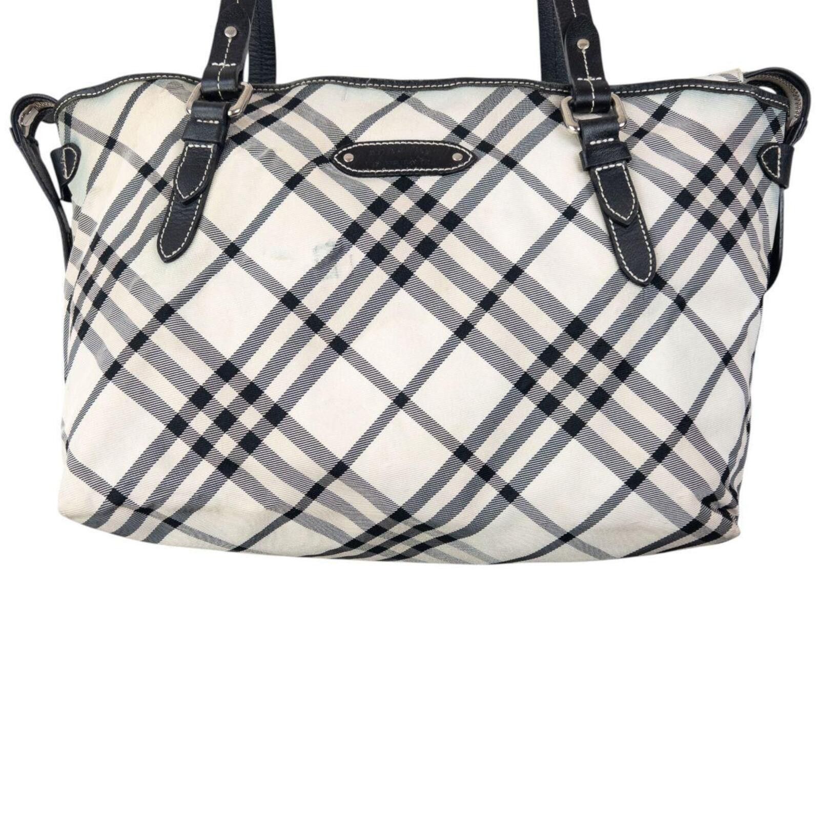 Burberry Vintage 2000s Burberry Blue Label Nova Check Shoulder Bag Size ONE SIZE - 1 Thumbnail