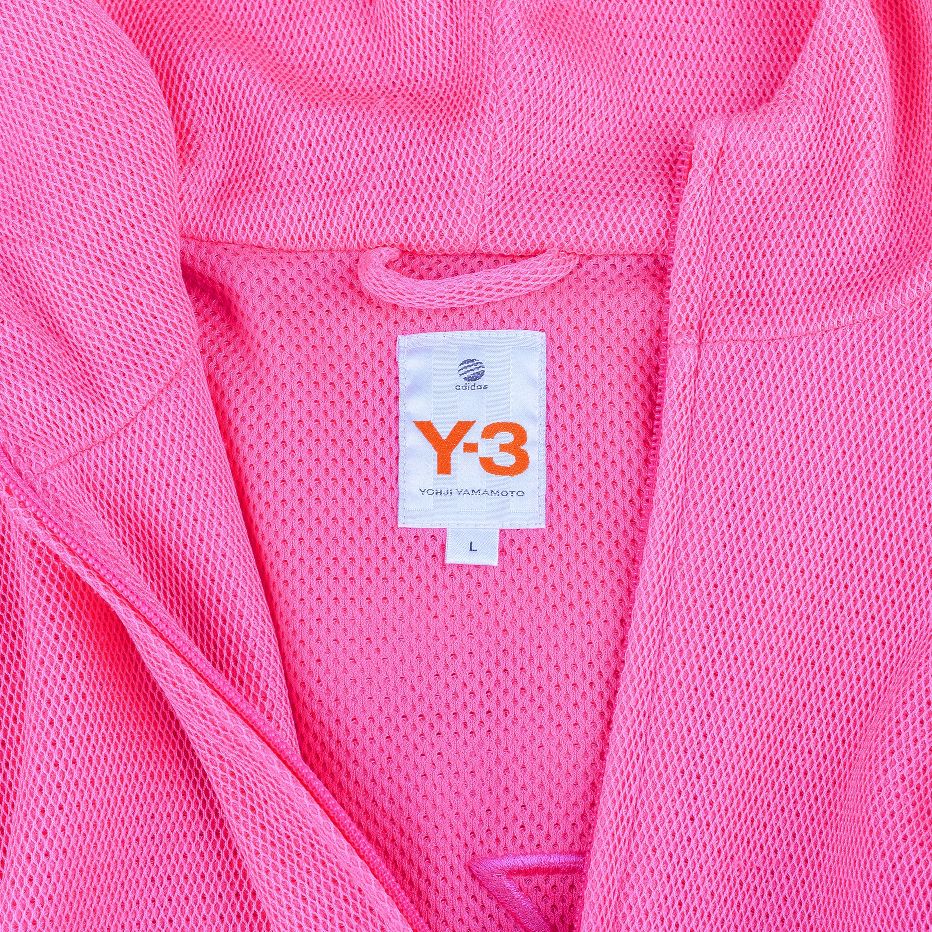 Y-3 × Yohji Yamamoto Y-3 Yohji Yamamoto x Adidas Vintage Pink Hooded Jacket (L) Size L / US 10 / IT 46 - 4 Thumbnail