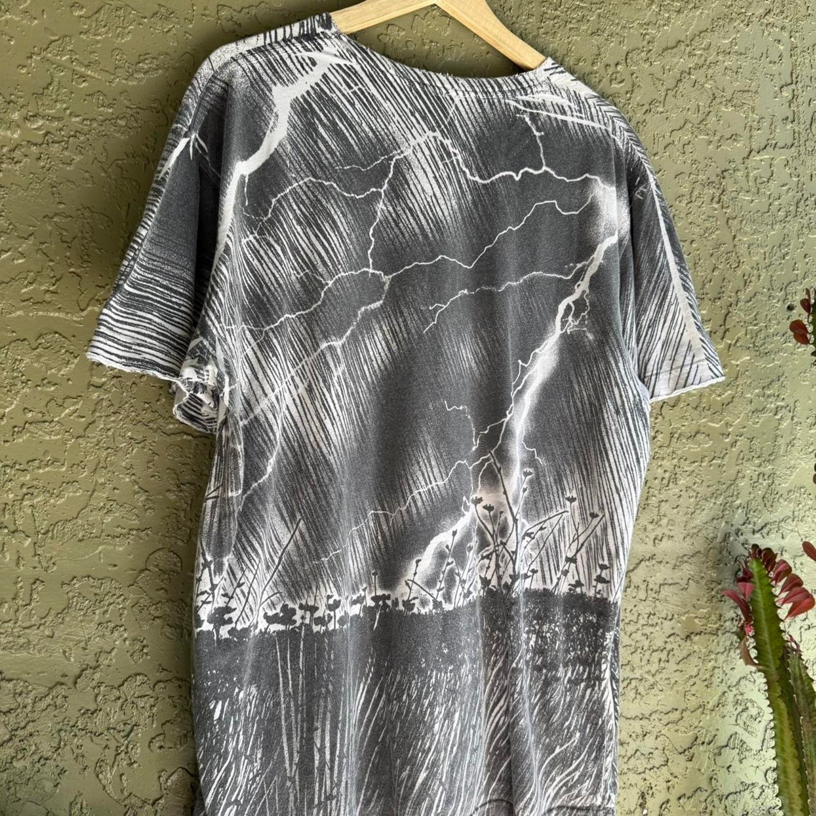 Affliction Affliction Y2K Angel Lightning AOP Men's XL Shirt Emo Size US XL / EU 56 / 4 - 7 Thumbnail