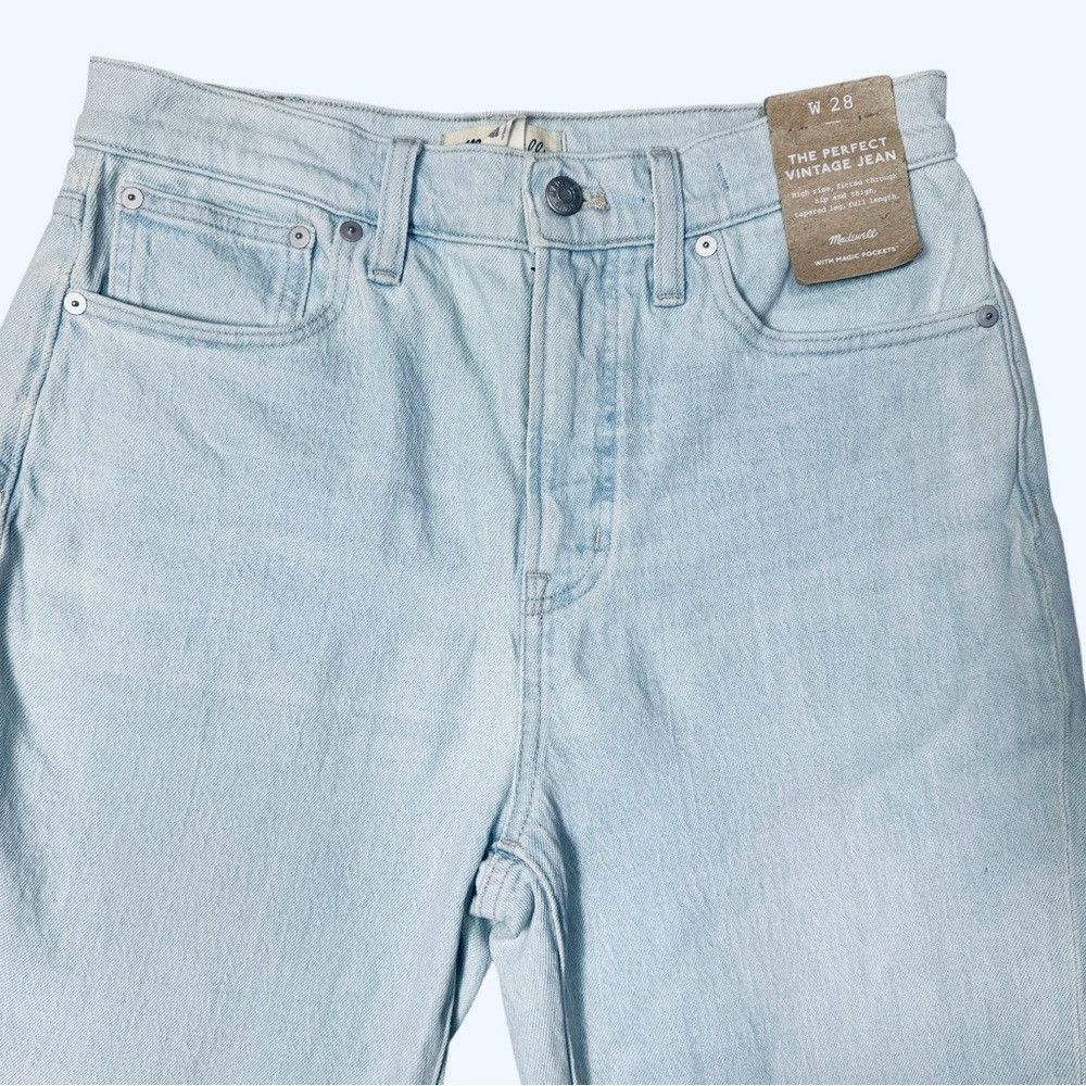 Madewell NWT New $128 Madewell The Perfect Vintage Cheshunt Wash Jea Size 28" / US 6 / IT 42 - 5 Thumbnail
