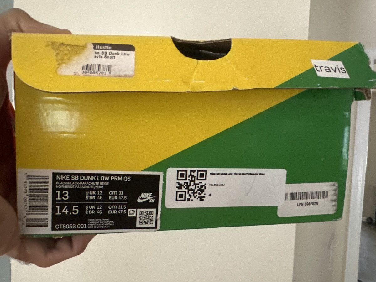 Nike × Travis Scott Nike Dunks Travis Scott Cactus Jacks Size US 13 / EU 46 - 9 Thumbnail