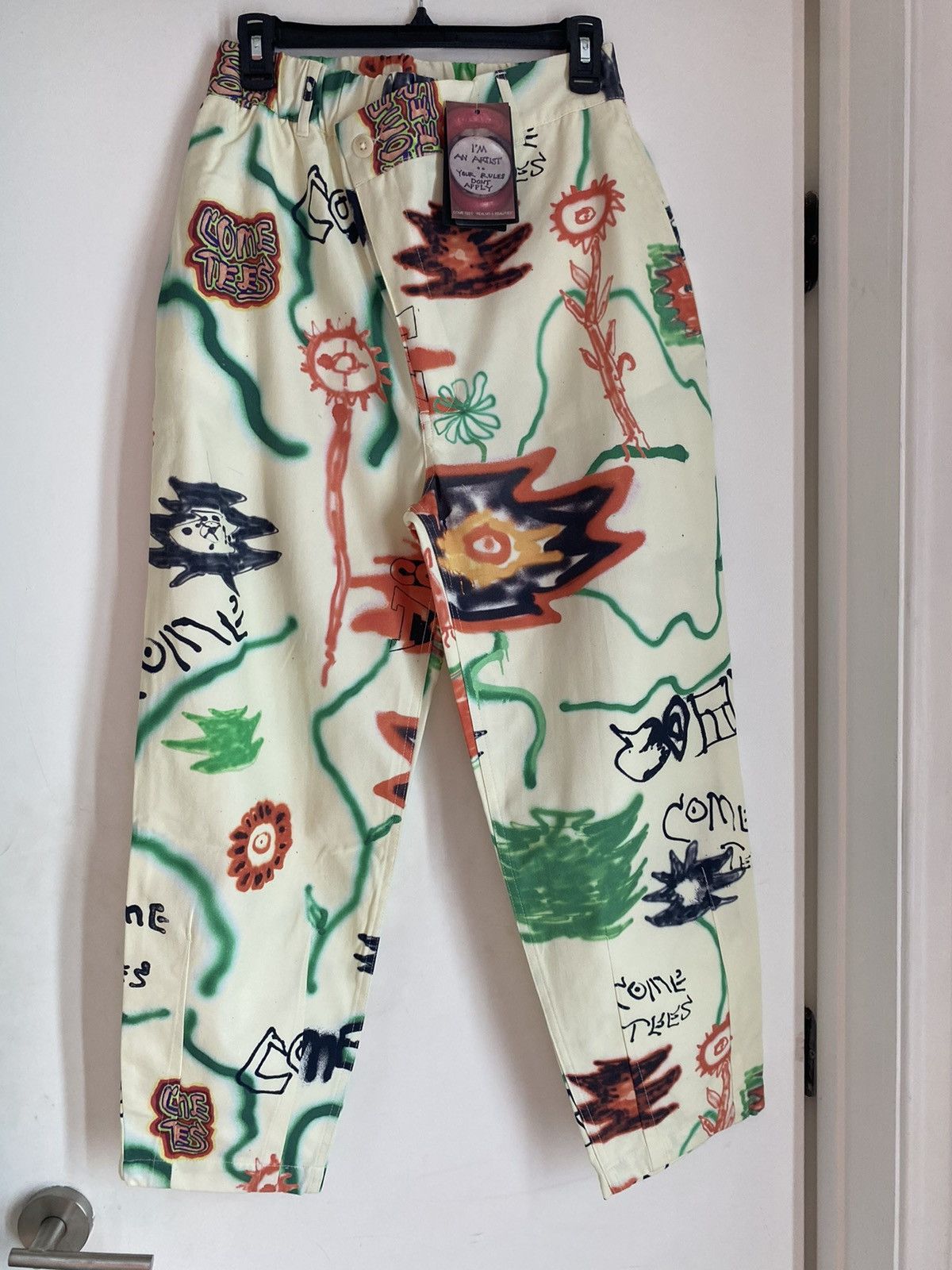 Come Tees × Converse Converse x Come Tees Floral Triangle Chino Pants S Size US 30 / EU 46 - 1 Thumbnail