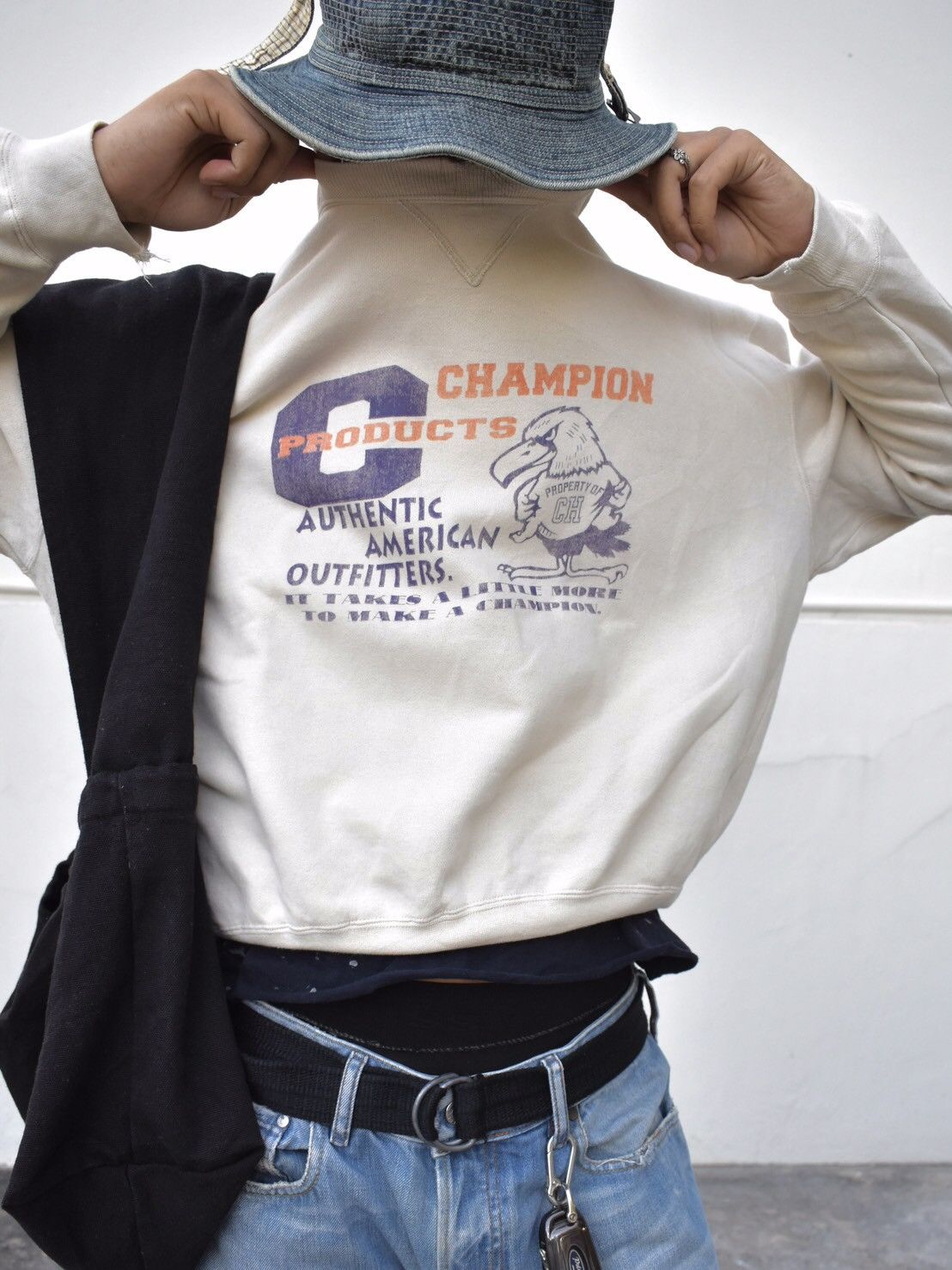Vintage 90s Champion Products Logo