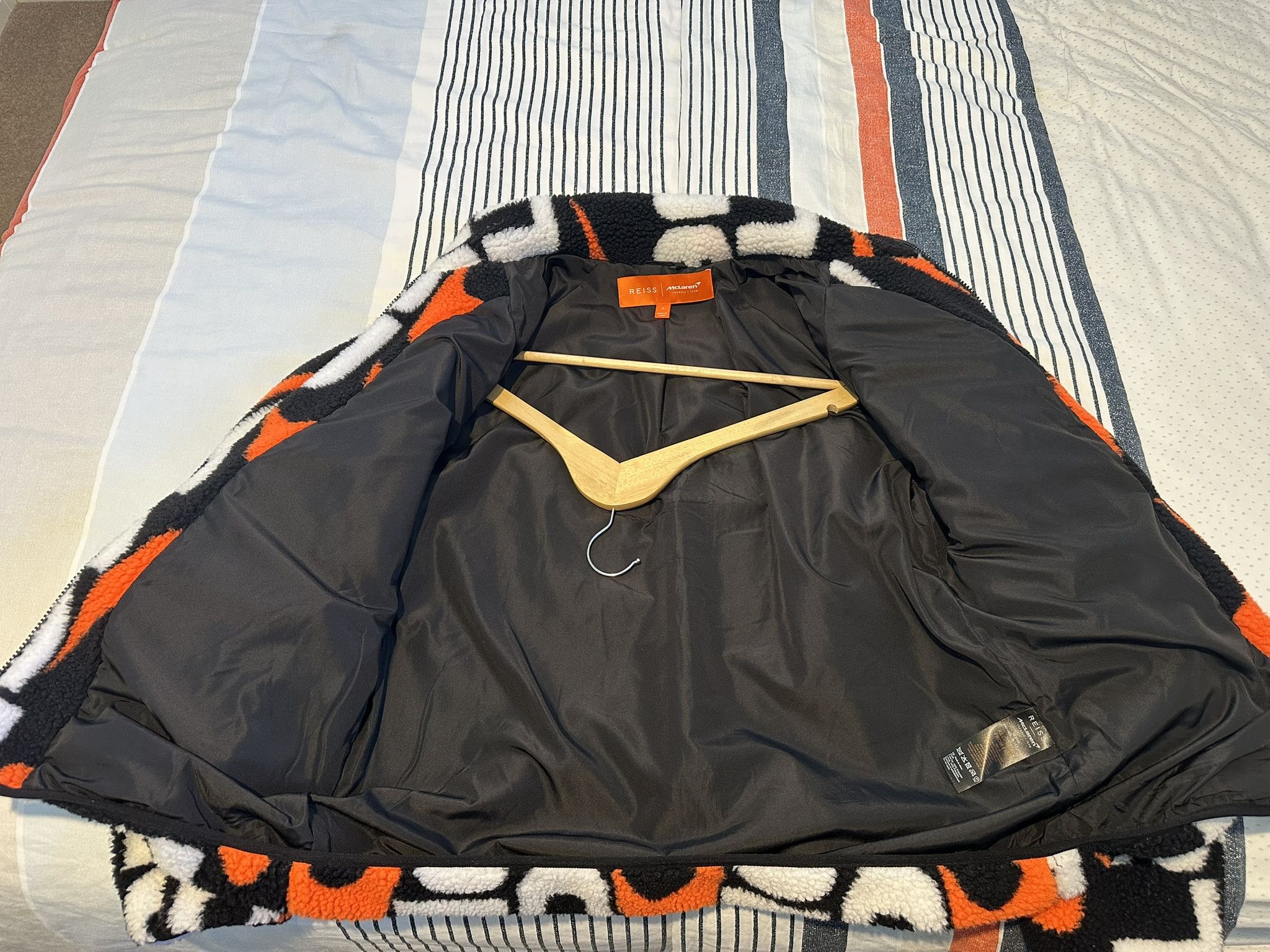 Reiss REISS x McLaren F1 Team Fleece Jacket Unisex Fit in Black Size US S / EU 44-46 / 1 - 8 Thumbnail