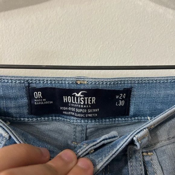 Hollister Hollister Ripped Skinny Jeans‎ Size 24" / US 00 / IT 34 - 4 Thumbnail