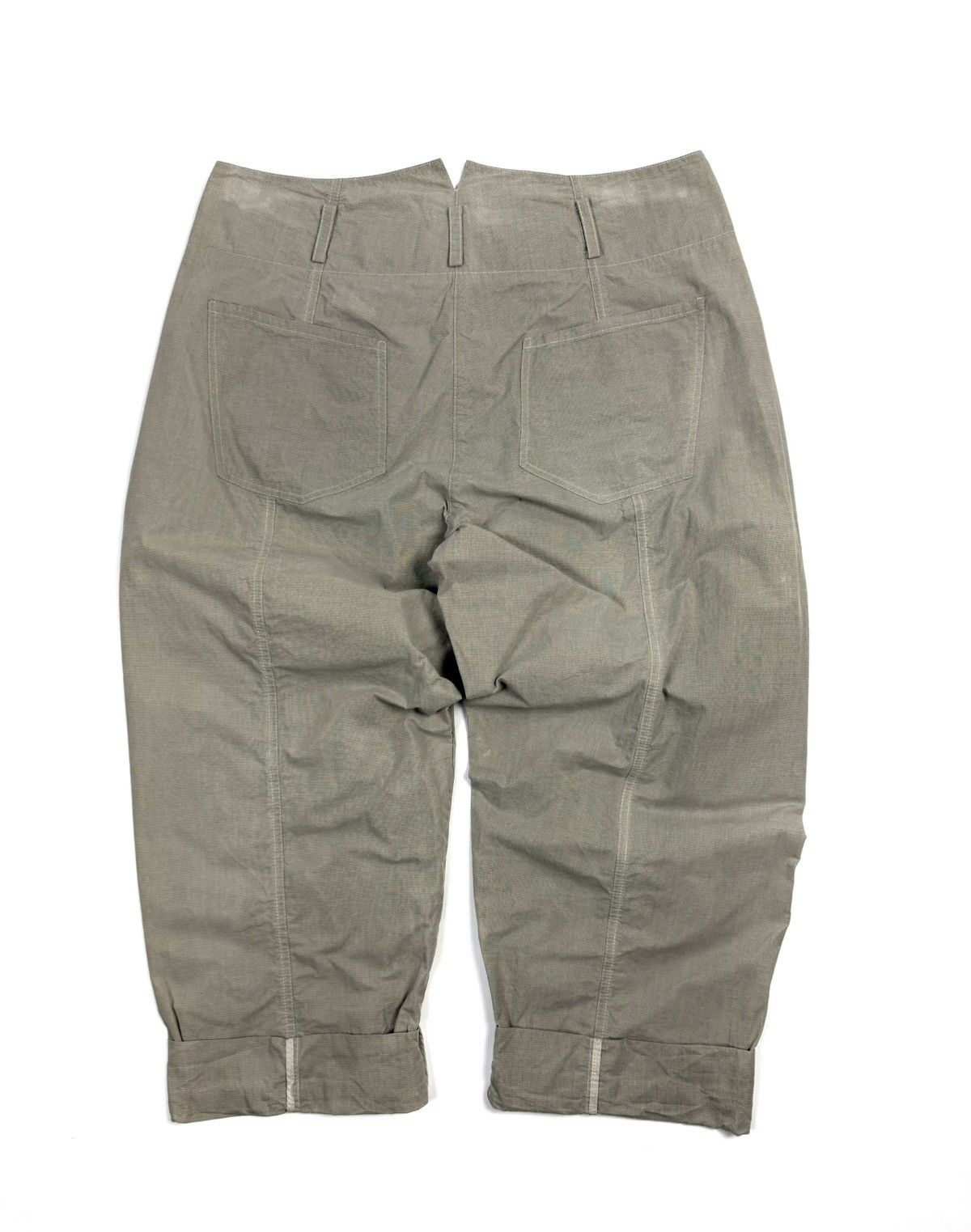 Annette Gortz Annette Görtz Rare Waxed Pants Gingham Beige L/XL Avantgarde Size 36" / US 14 / IT 50 - 3 Thumbnail