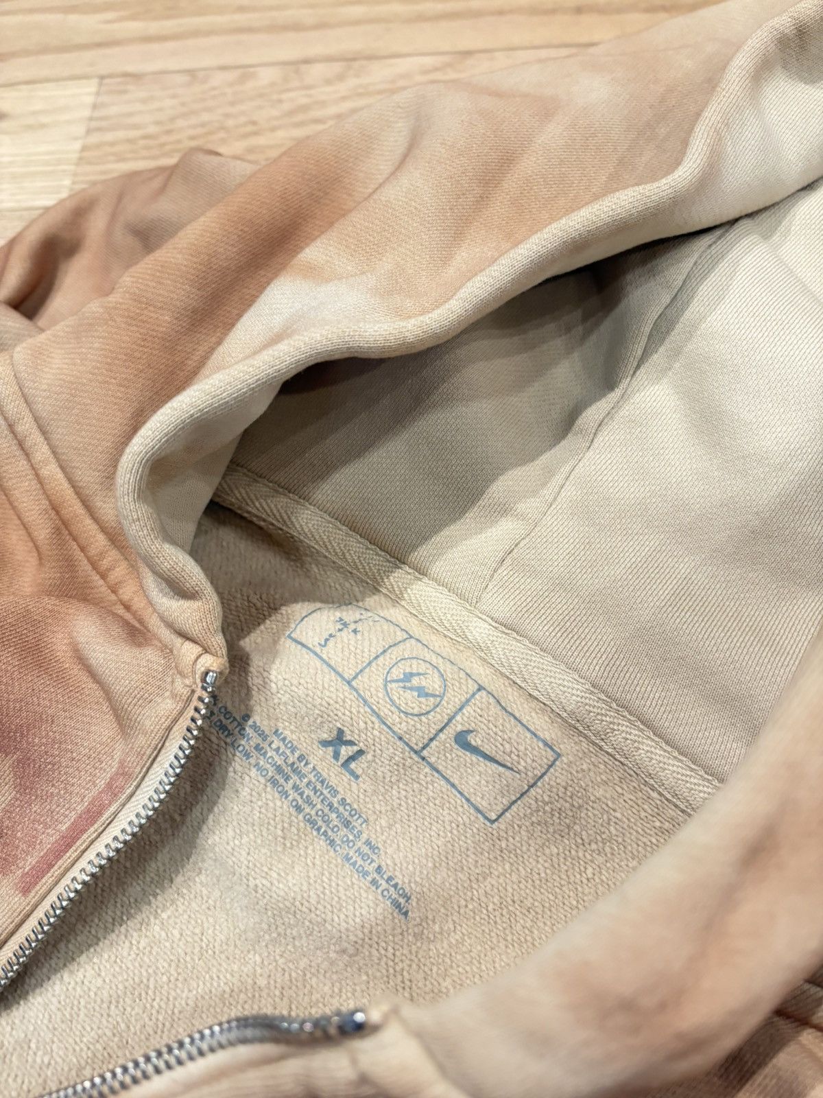 Fragment Design × Nike × Travis Scott Travis Scott Fragment Nike Zip Hoodie DS Size XL Size US XL / EU 56 / 4 - 3 Thumbnail