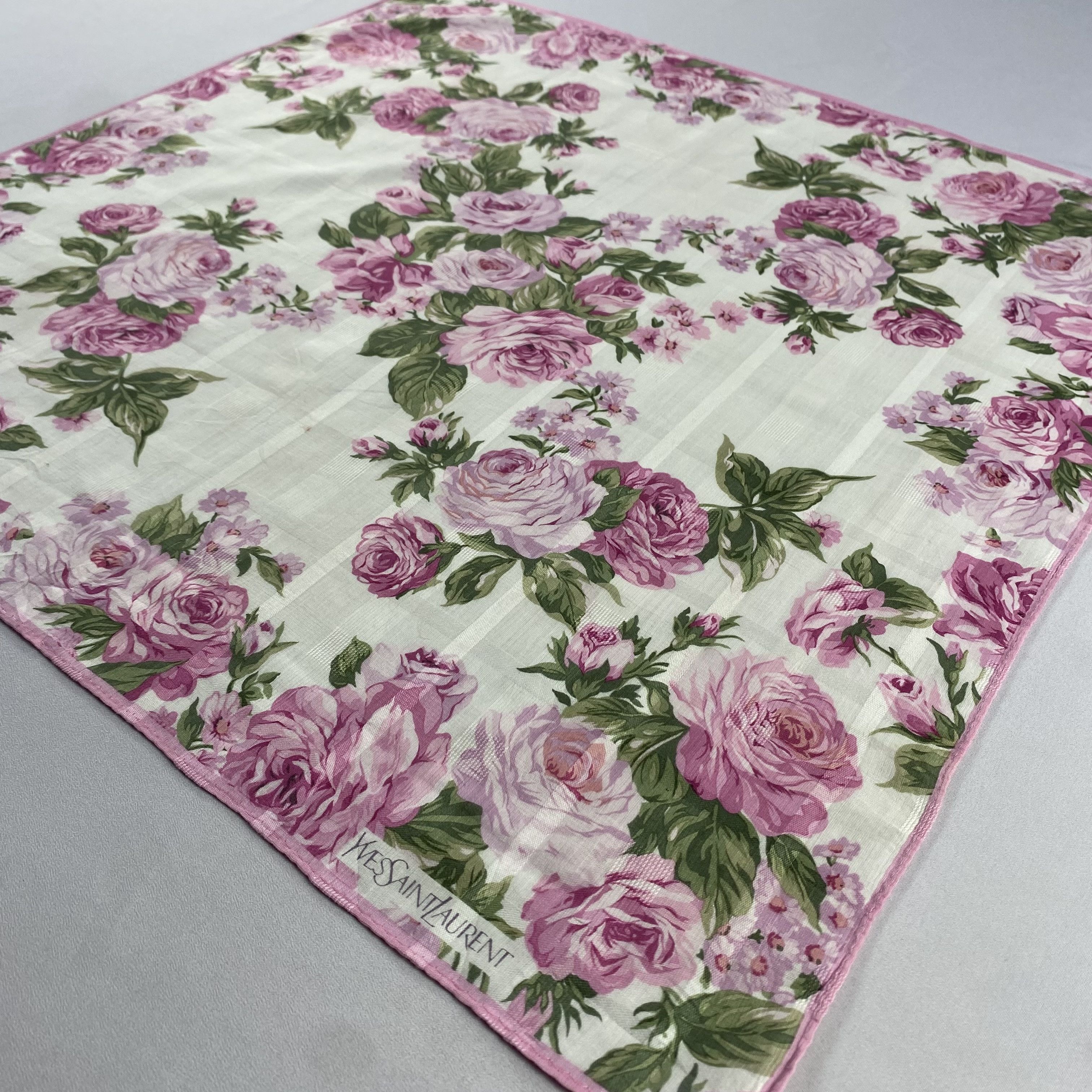 Vintage Yves Saint Laurent Handkerchief / Neckerchief-P1628 Size ONE SIZE - 2 Thumbnail