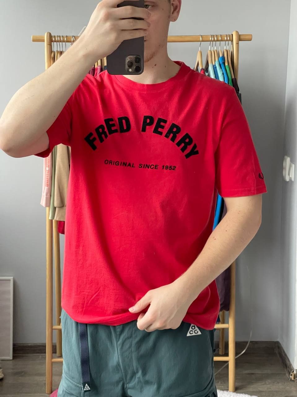 Fred Perry × Streetwear × Vintage vintage big logo fred perry tee Size US L / EU 52-54 / 3 - 1 Thumbnail
