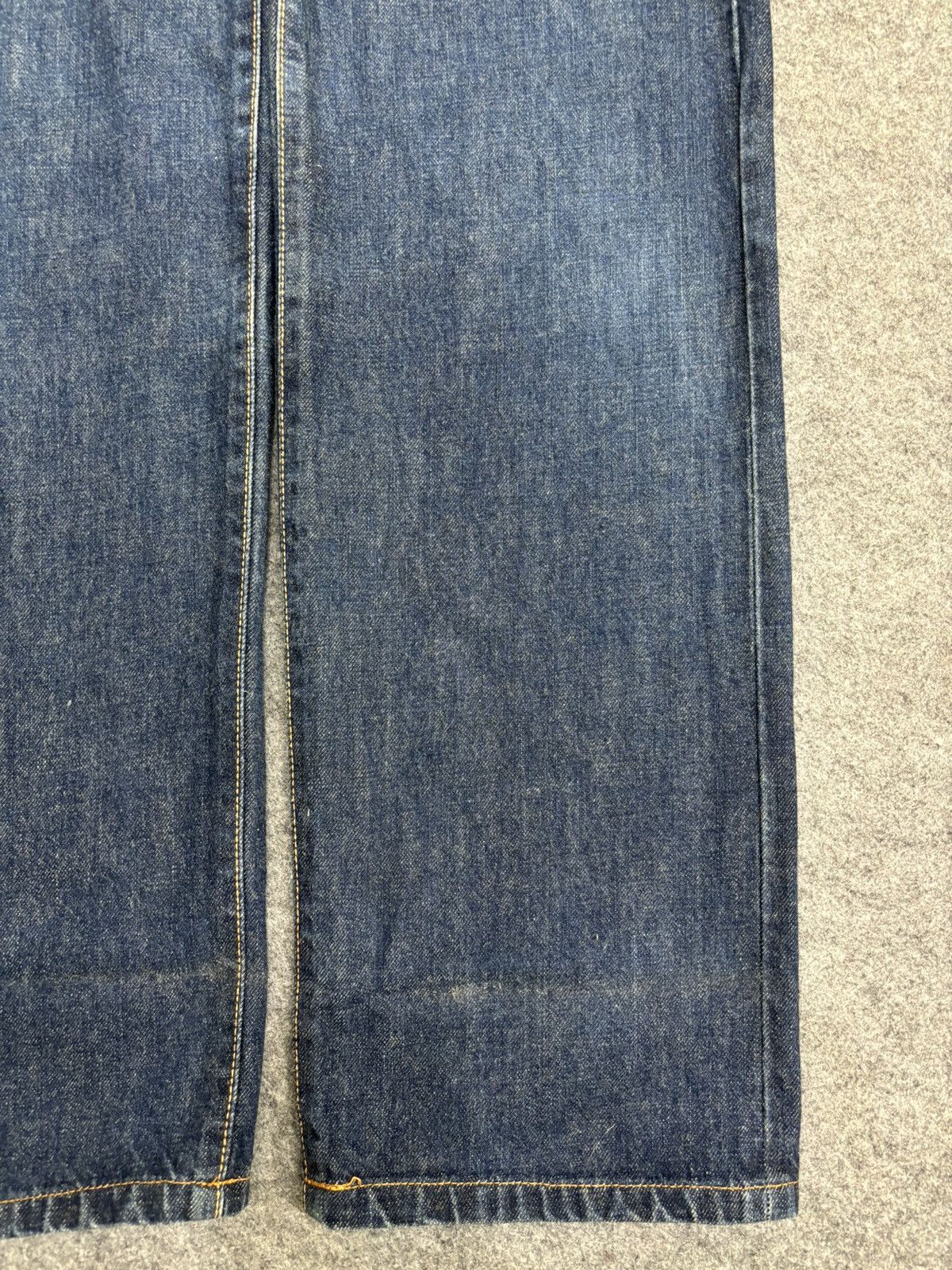 Japanese Brand 💥90s Wide Style💥Vintage Edwin 505 Selvedge Wide Denim F576 Size US 27 - 7 Thumbnail