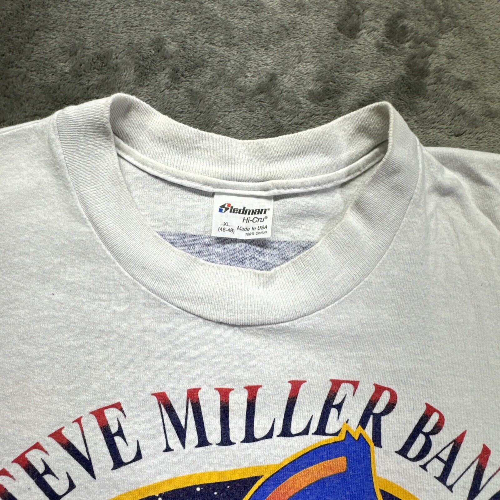 Other Rare Vintage XL Steve Miller Band Tour Pegasus T Shirt 90s Size US XL / EU 56 / 4 - 3 Thumbnail